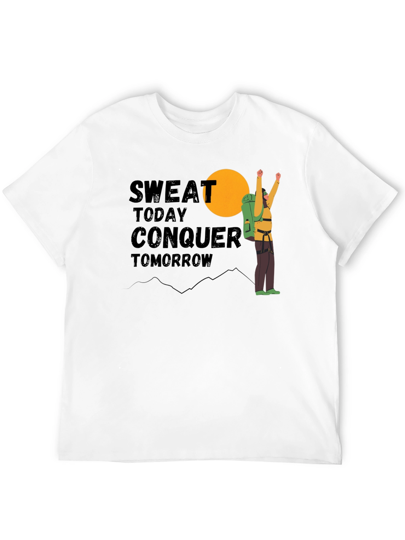 Sweat Today Conquer Tomorrow Graphic Tee