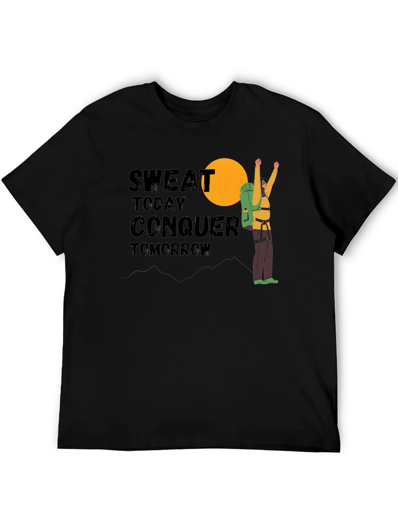 Sweat Today Conquer Tomorrow Graphic Tee
