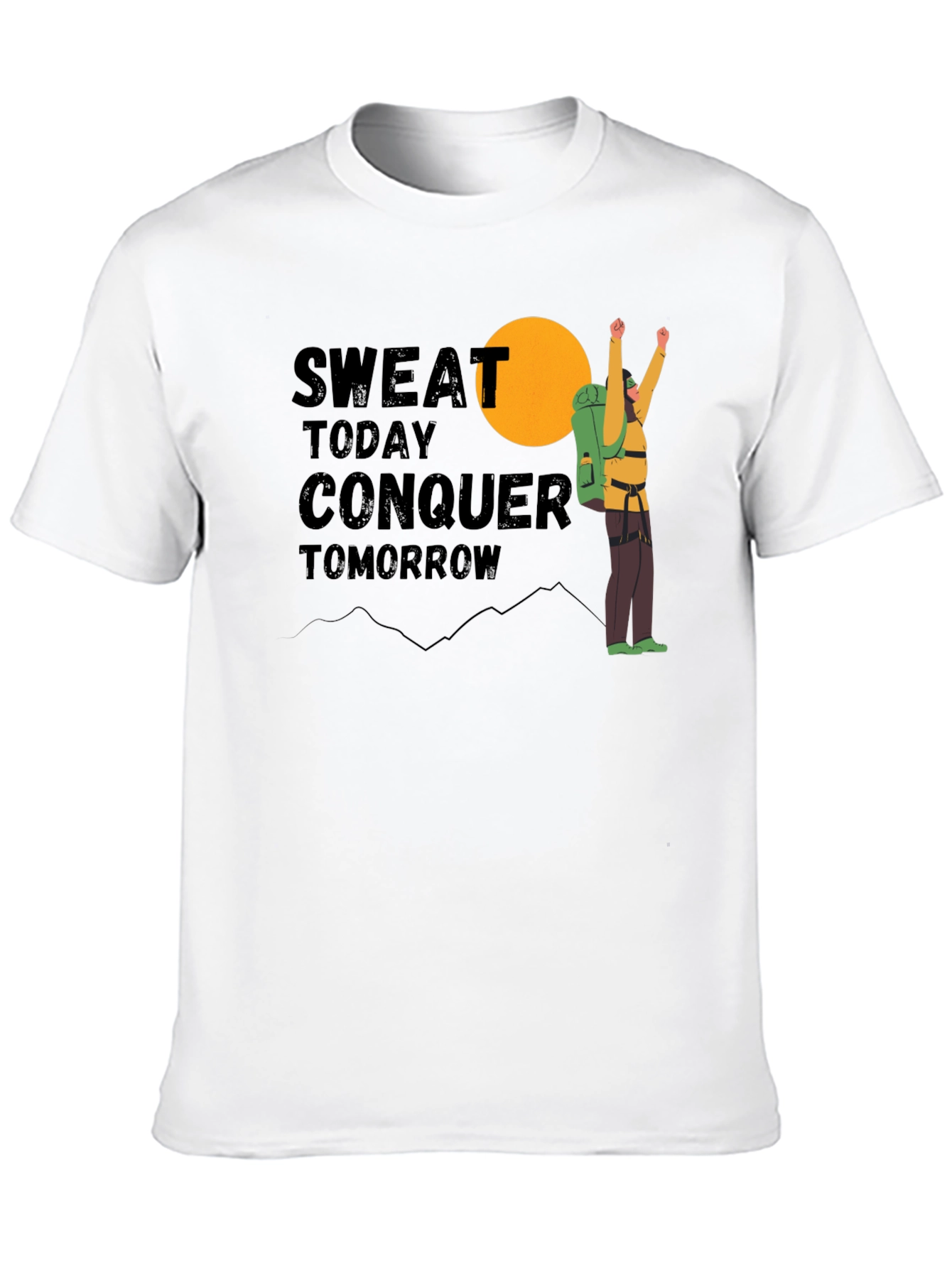 Sweat Today Conquer Tomorrow Graphic Tee
