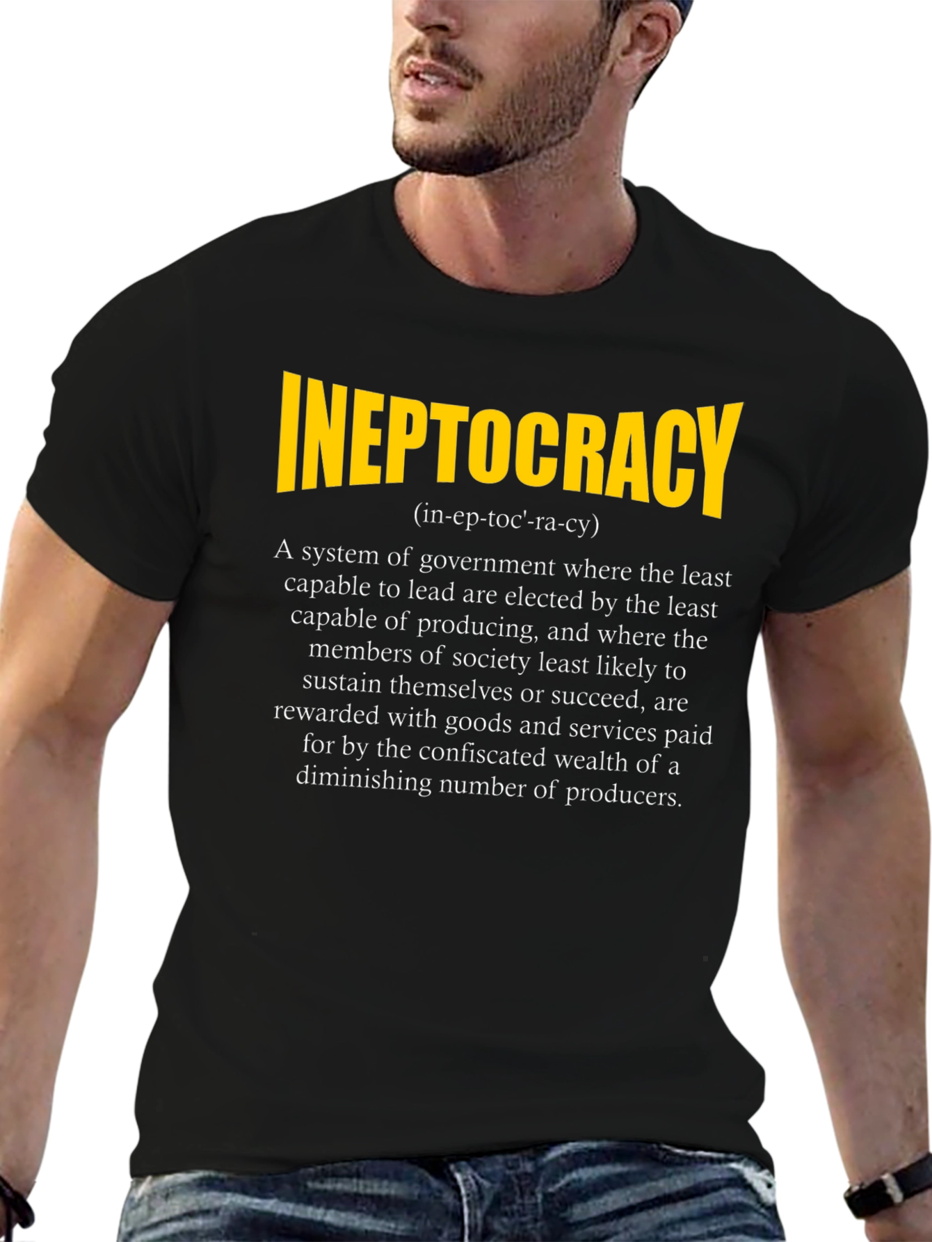 Ineptocracy Definition Graphic T-Shirt