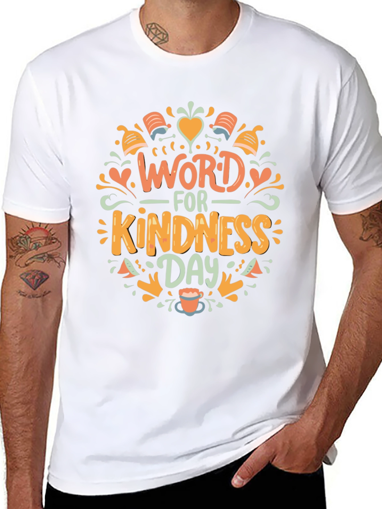 Word for Kindness Day Black T-Shirt