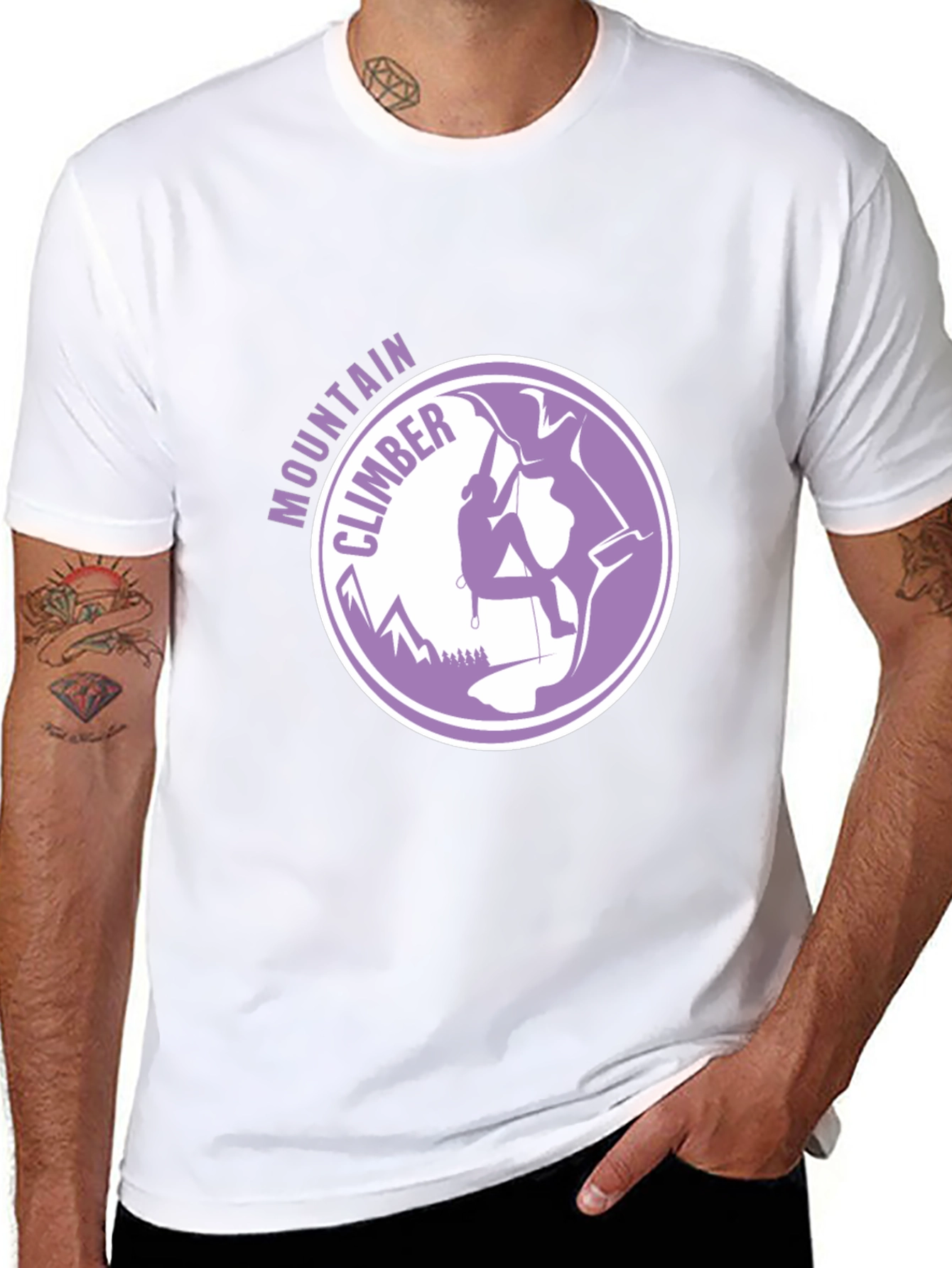 Mountain Climber Graphic Tee - Adventure Ready!