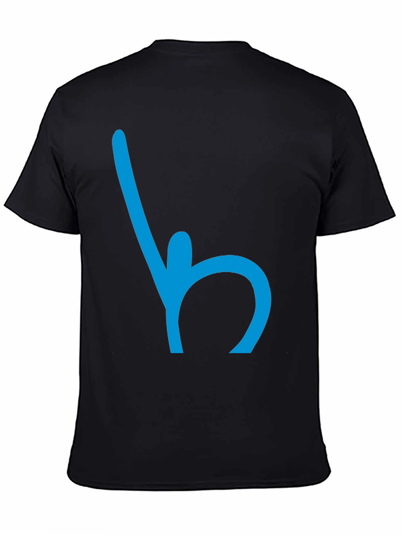 Abstract Symbol Black T-Shirt