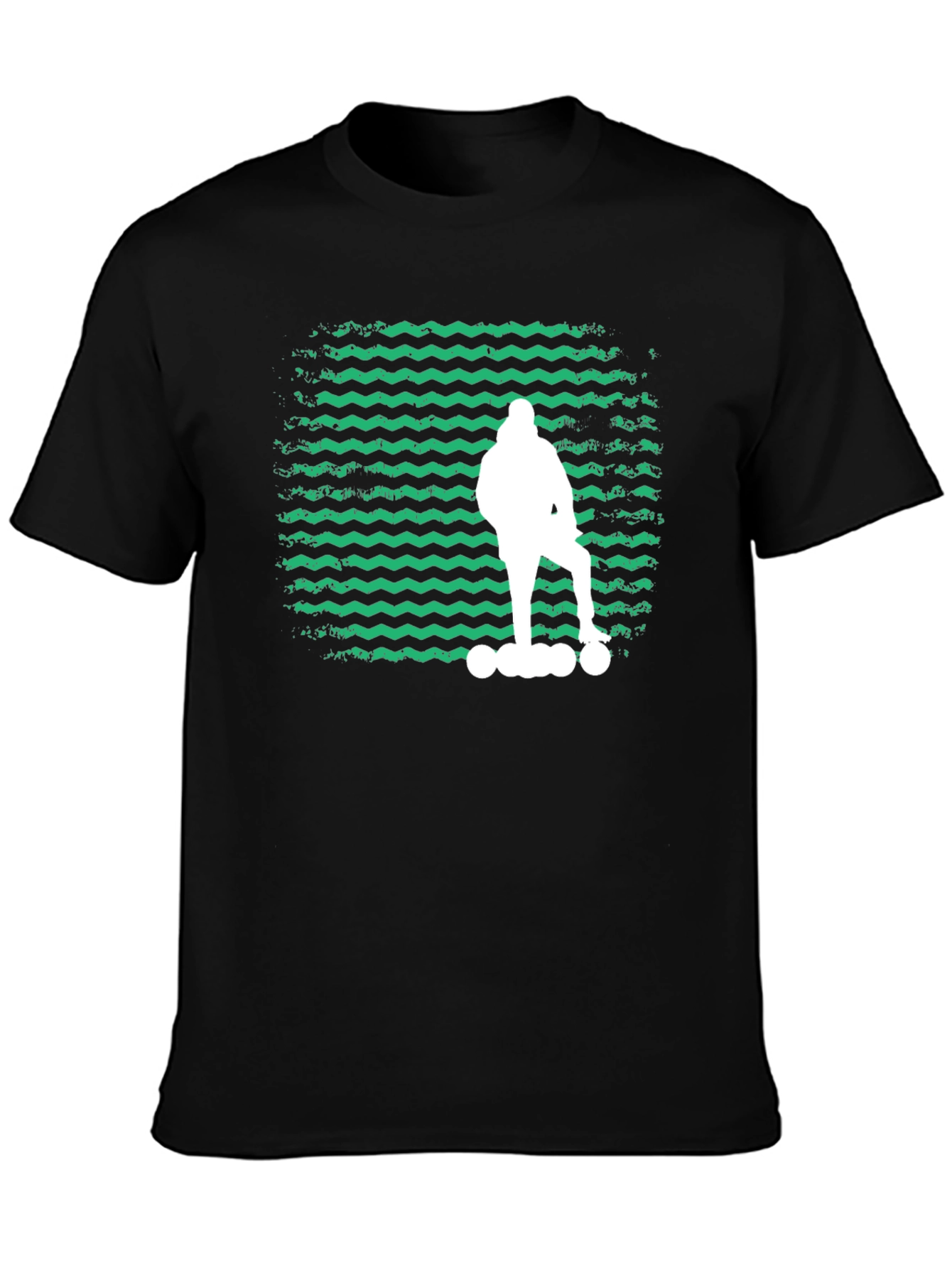 Skateboarder Graphic Tee - Cool Retro Design