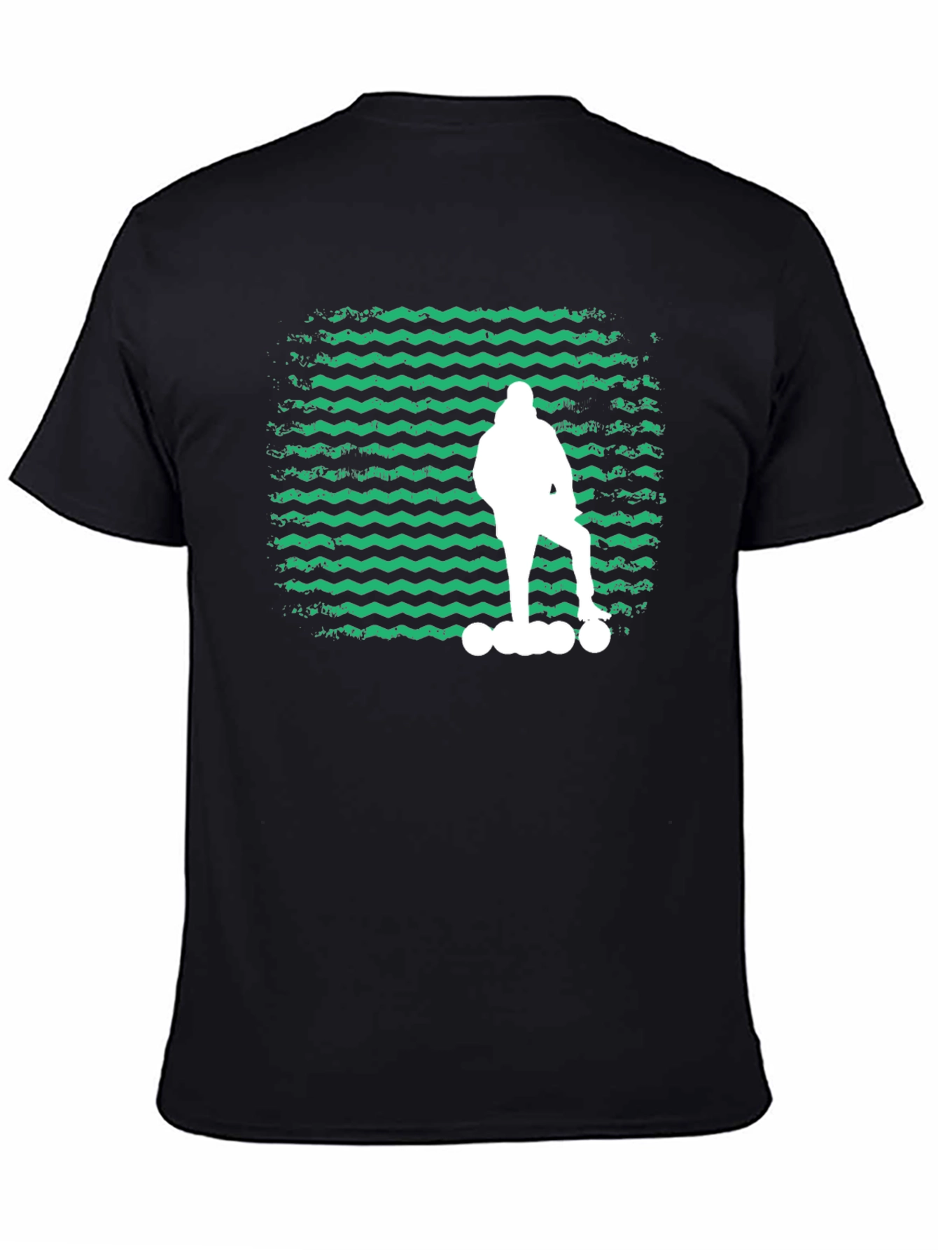 Skateboarder Graphic Tee - Cool Retro Design