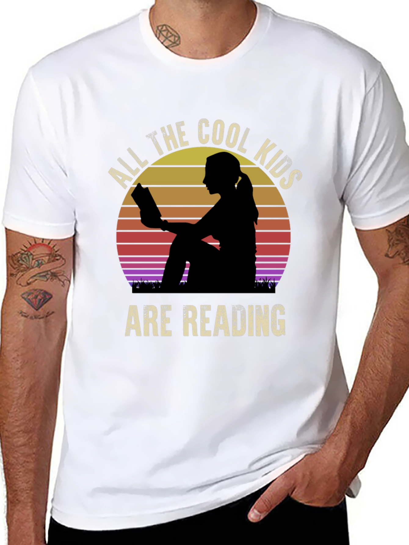 Cool Kids Reading T-Shirt