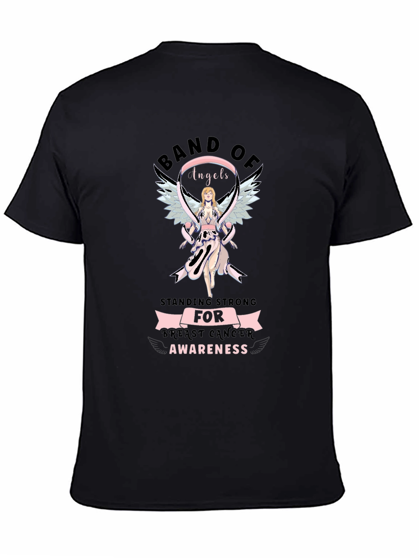 Breast Cancer Awareness Graphic T-Shirt