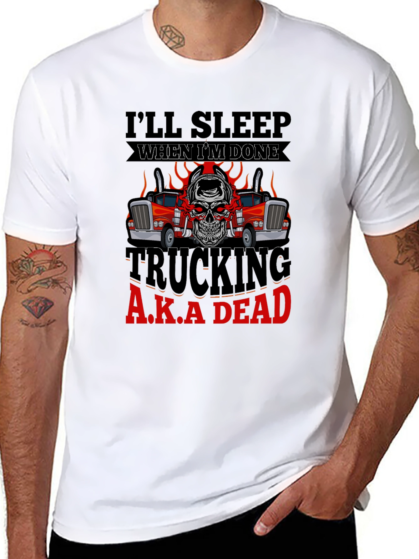 Trucking A.K.A Dead T-Shirt