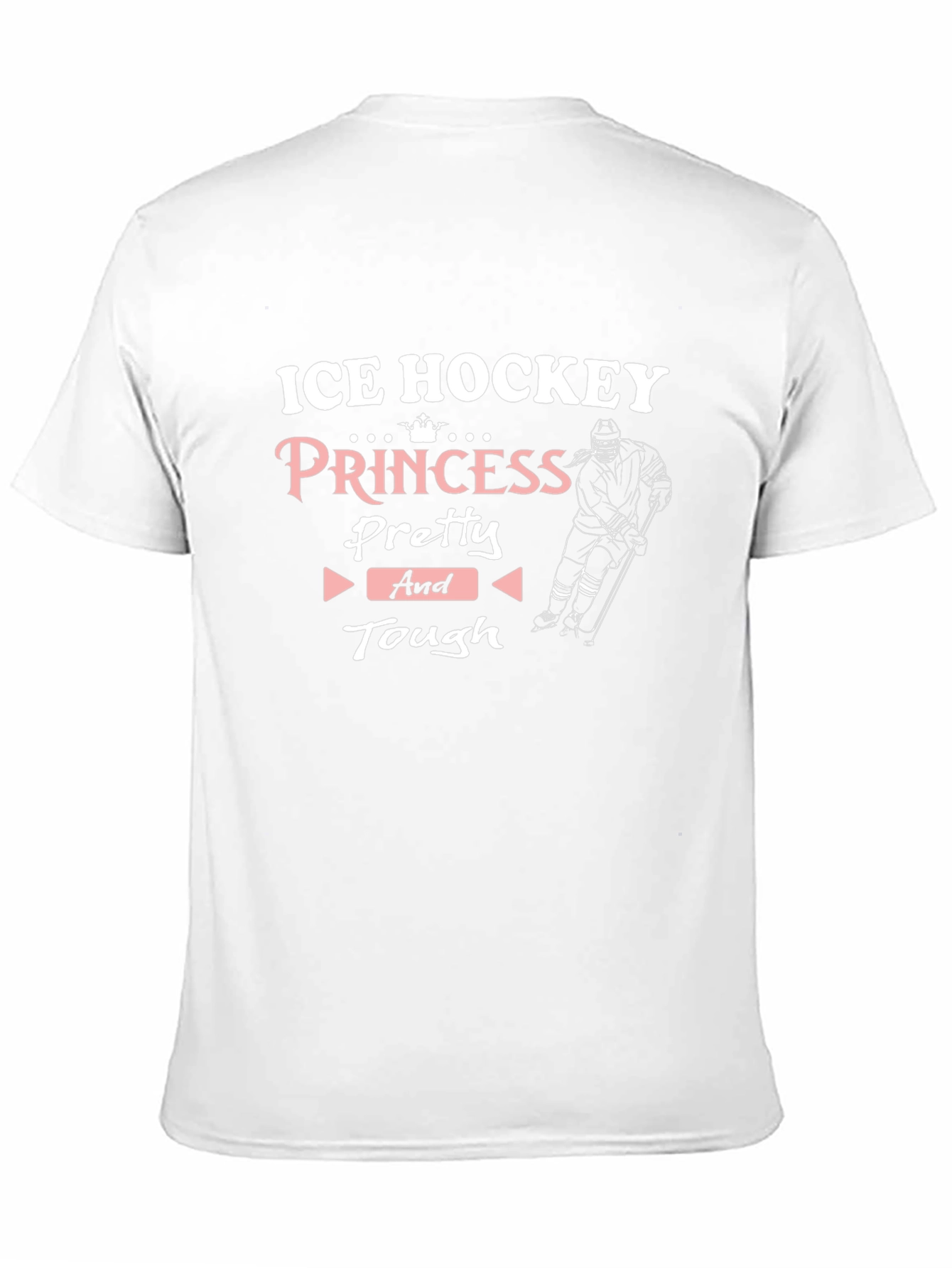 Ice Hockey Princess T-Shirt Pretty & Tough Tee