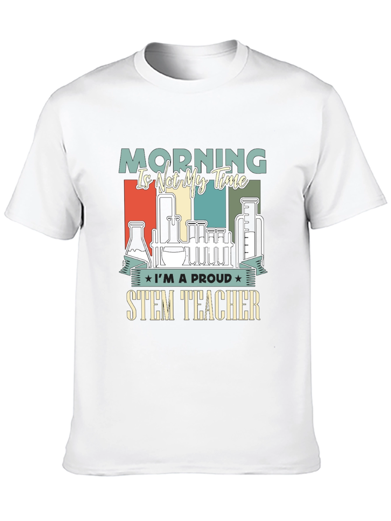 Proud STEM Teacher Graphic T-Shirt