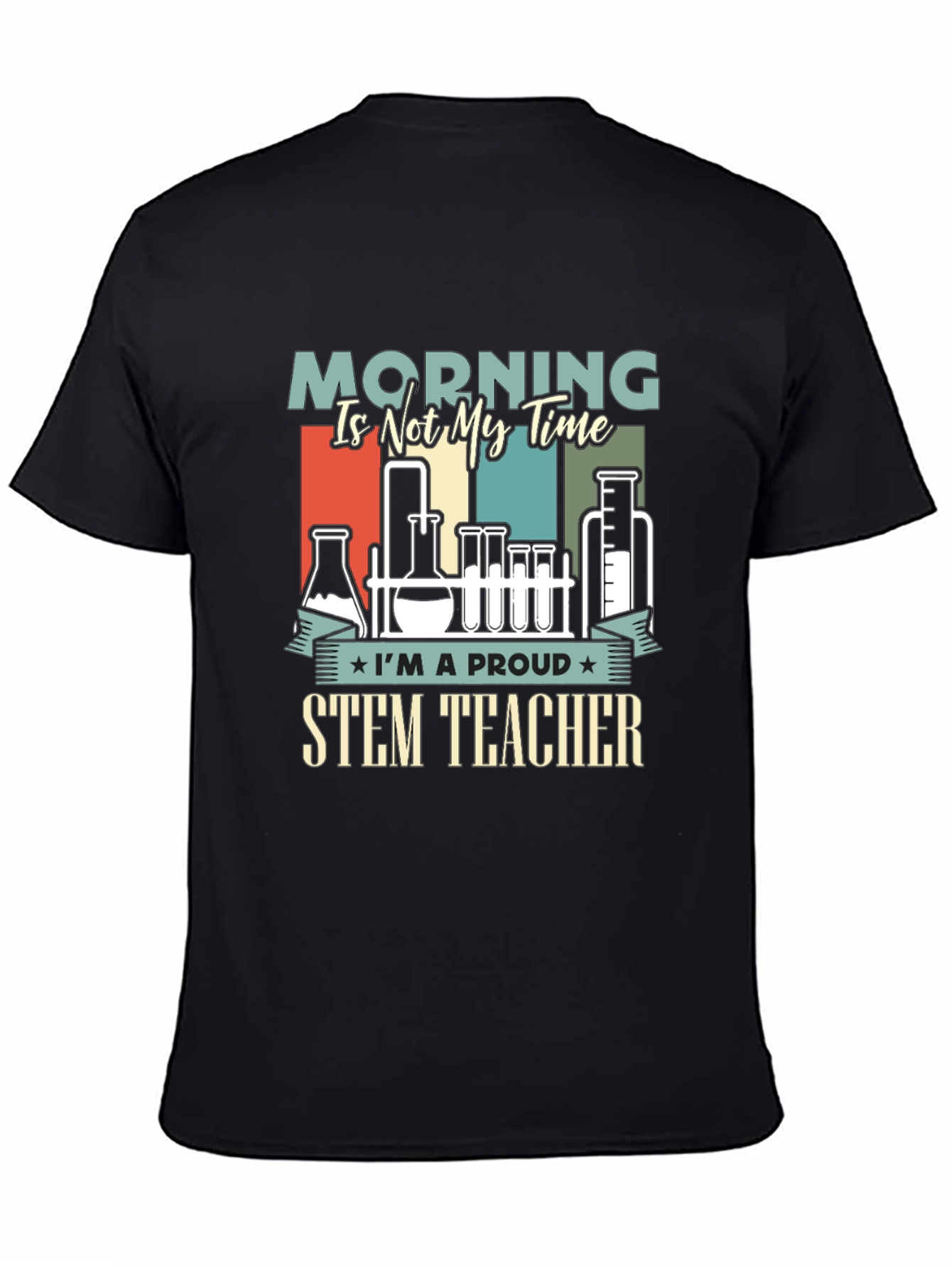 Proud STEM Teacher Graphic T-Shirt