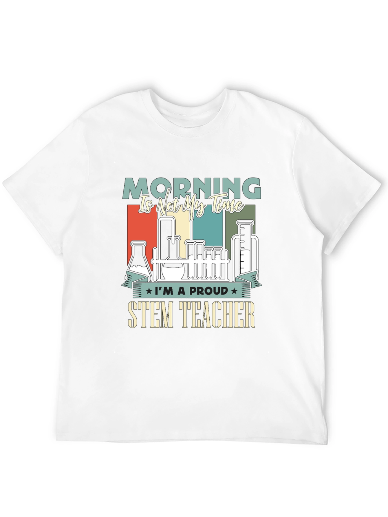 Proud STEM Teacher Graphic T-Shirt