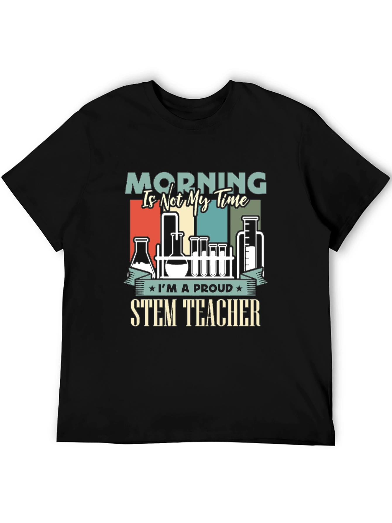 Proud STEM Teacher Graphic T-Shirt