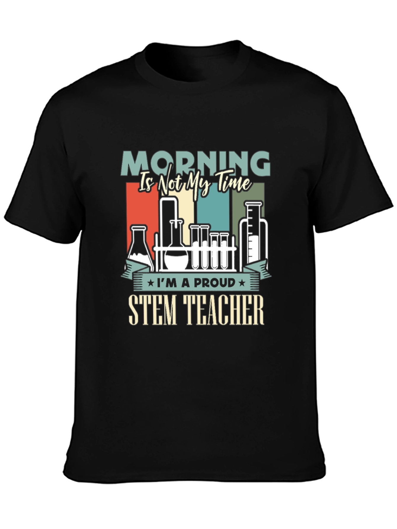Proud STEM Teacher Graphic T-Shirt