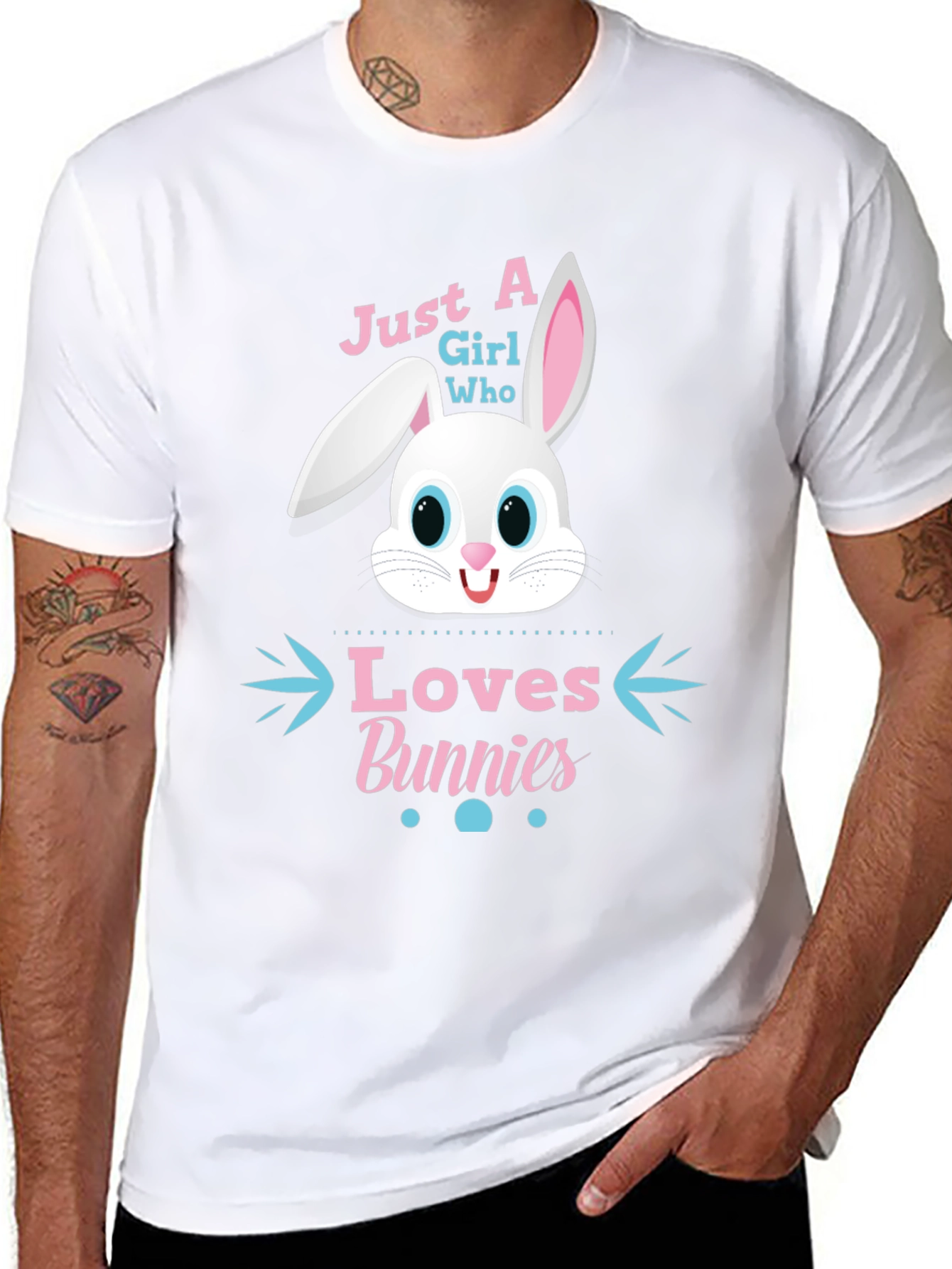 Just A Girl Who Loves Bunnies T-Shirt