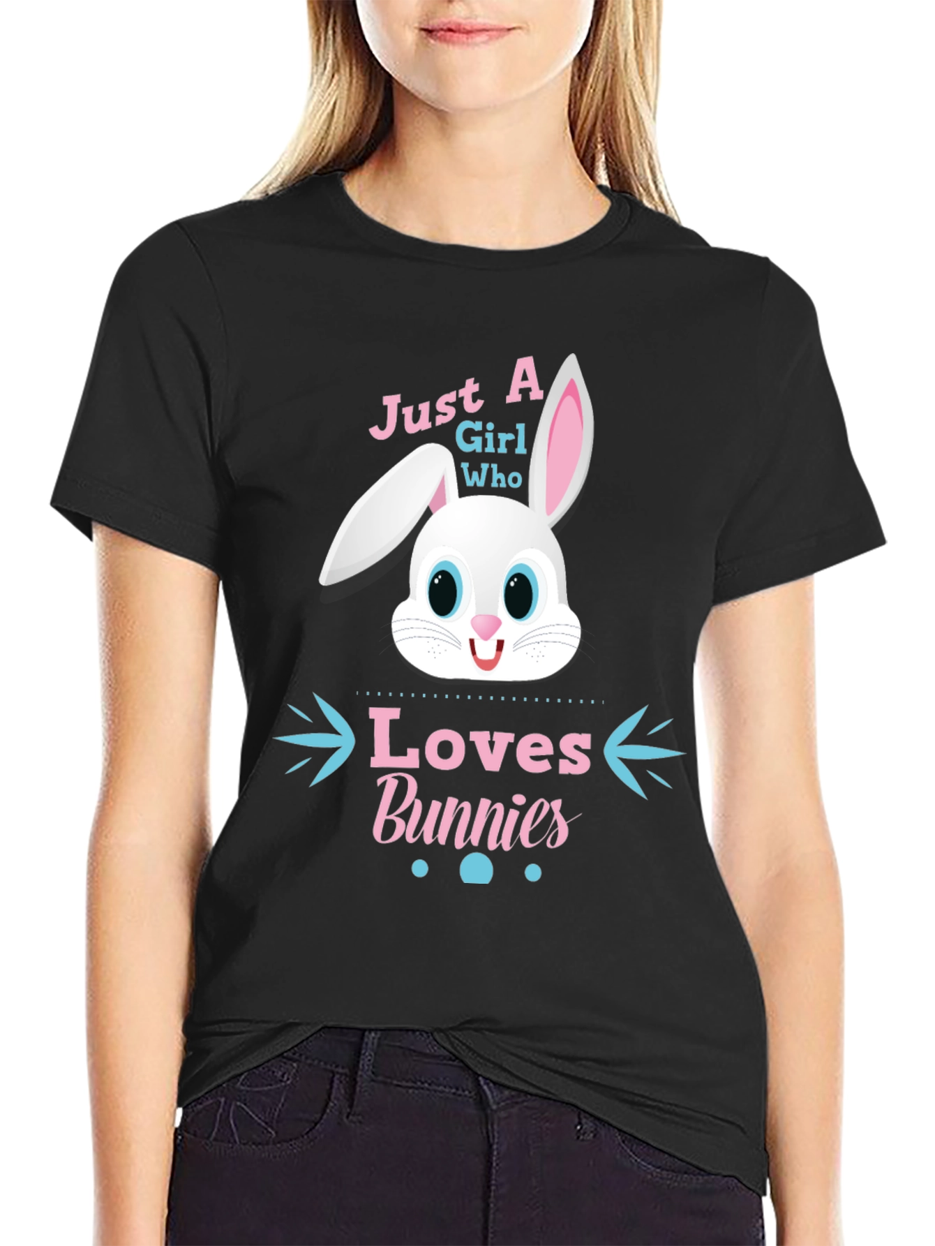 Just A Girl Who Loves Bunnies T-Shirt