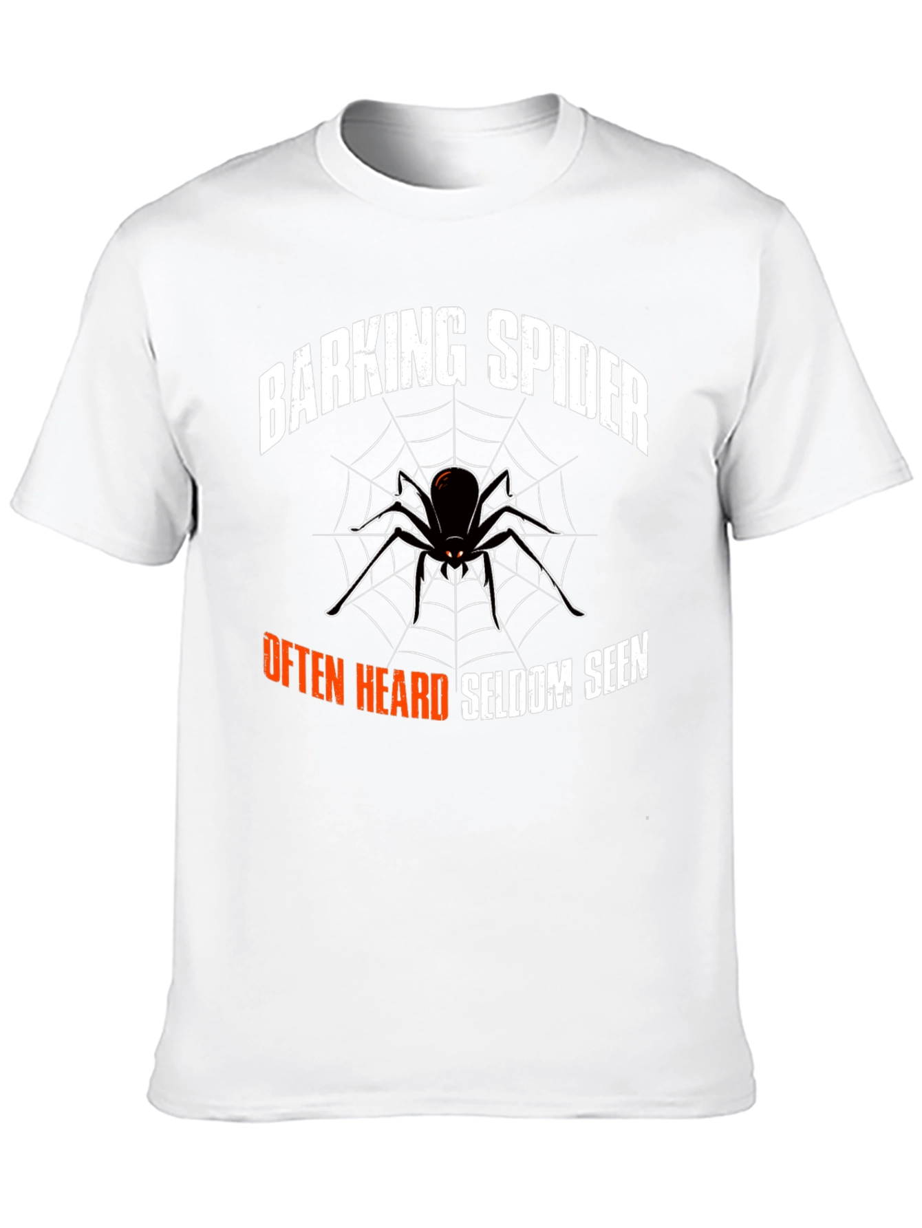 Barking Spider Graphic Tee - Funny Arachnid T-Shirt