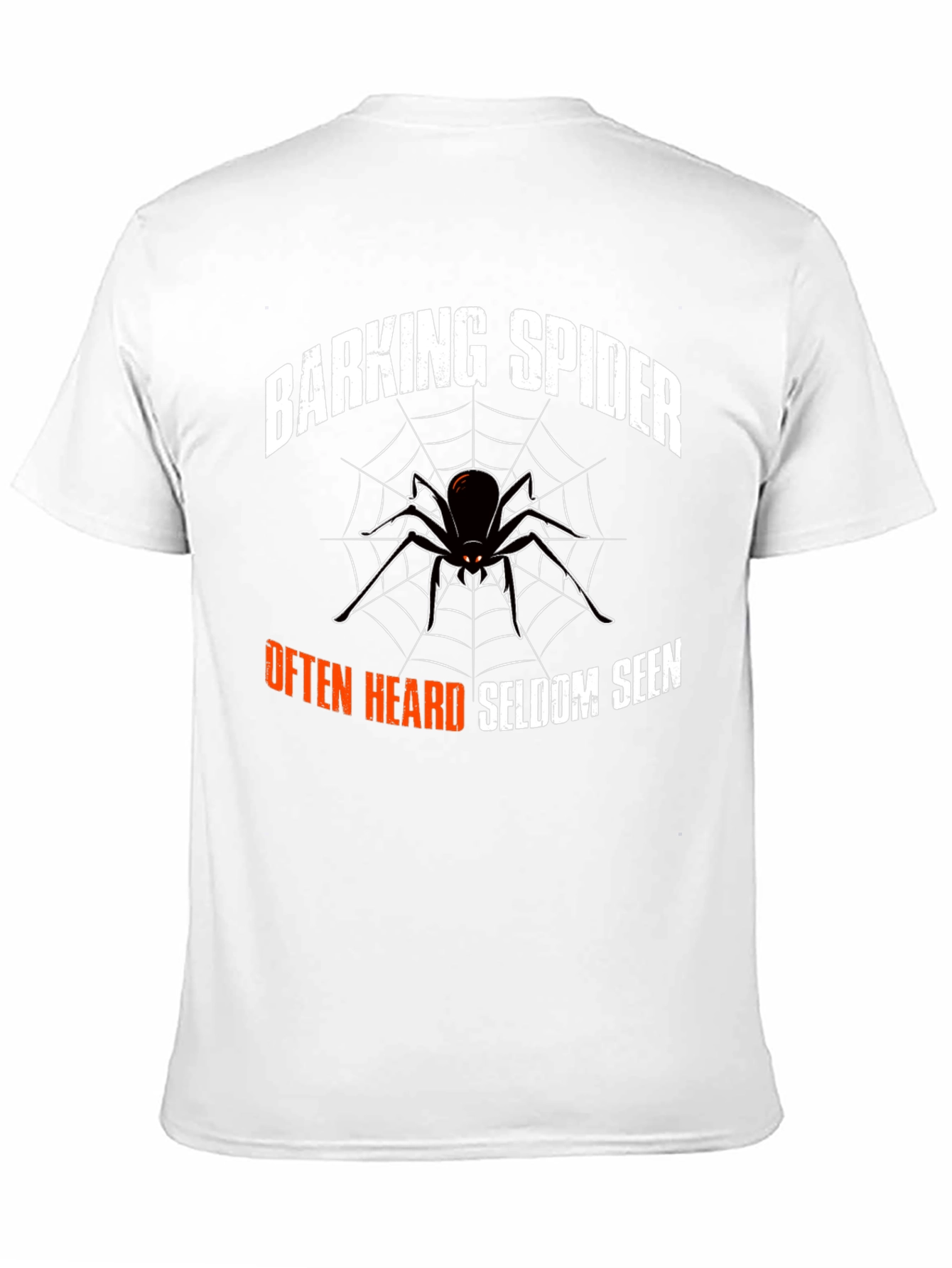 Barking Spider Graphic Tee - Funny Arachnid T-Shirt