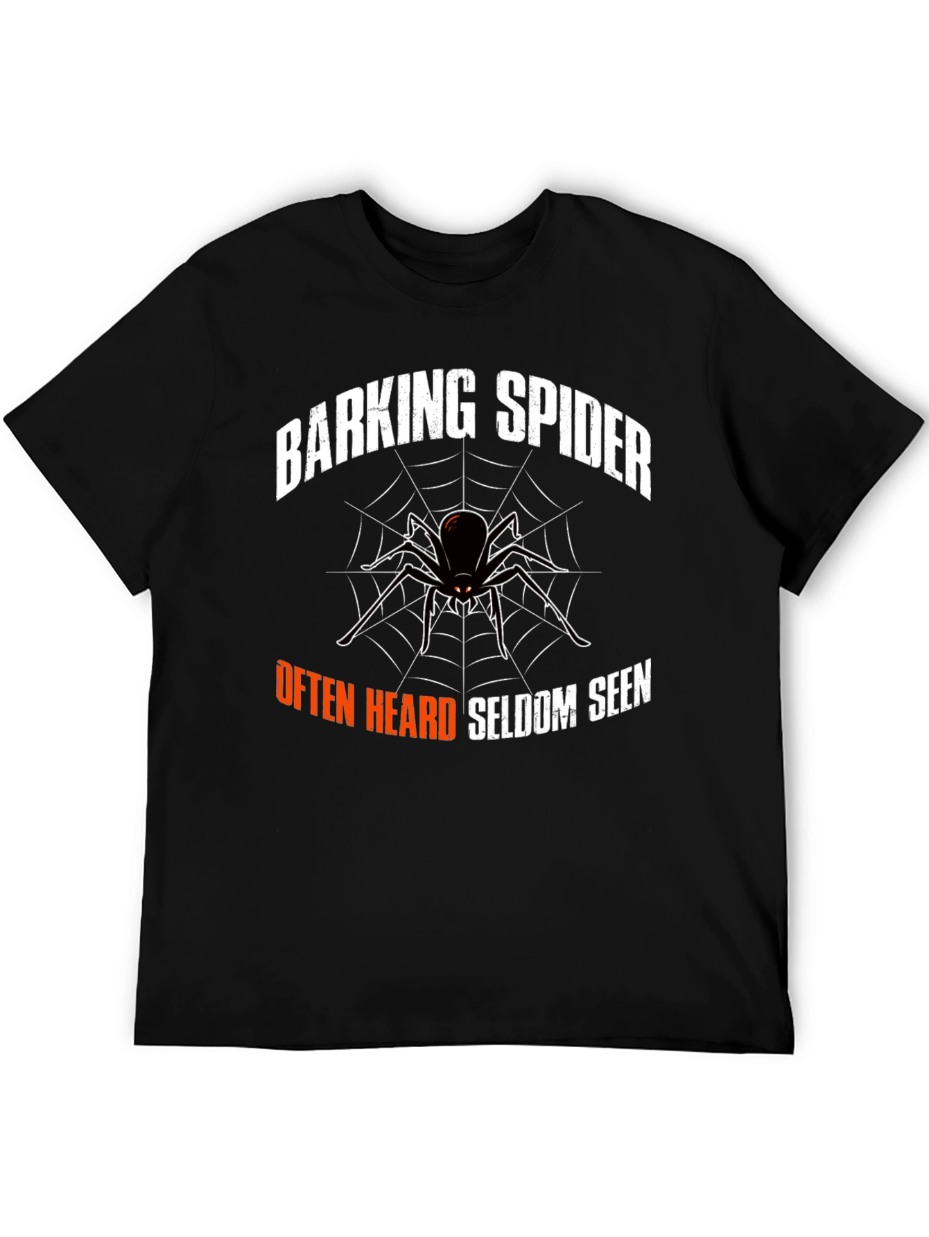 Barking Spider Graphic Tee - Funny Arachnid T-Shirt
