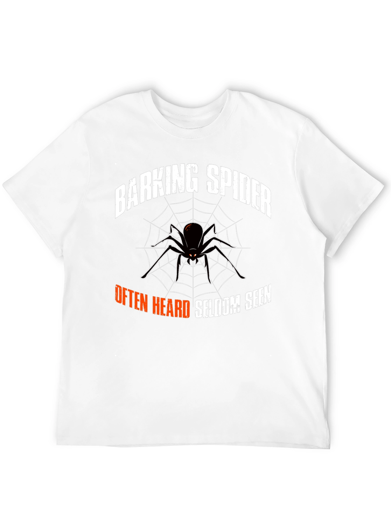 Barking Spider Graphic Tee - Funny Arachnid T-Shirt