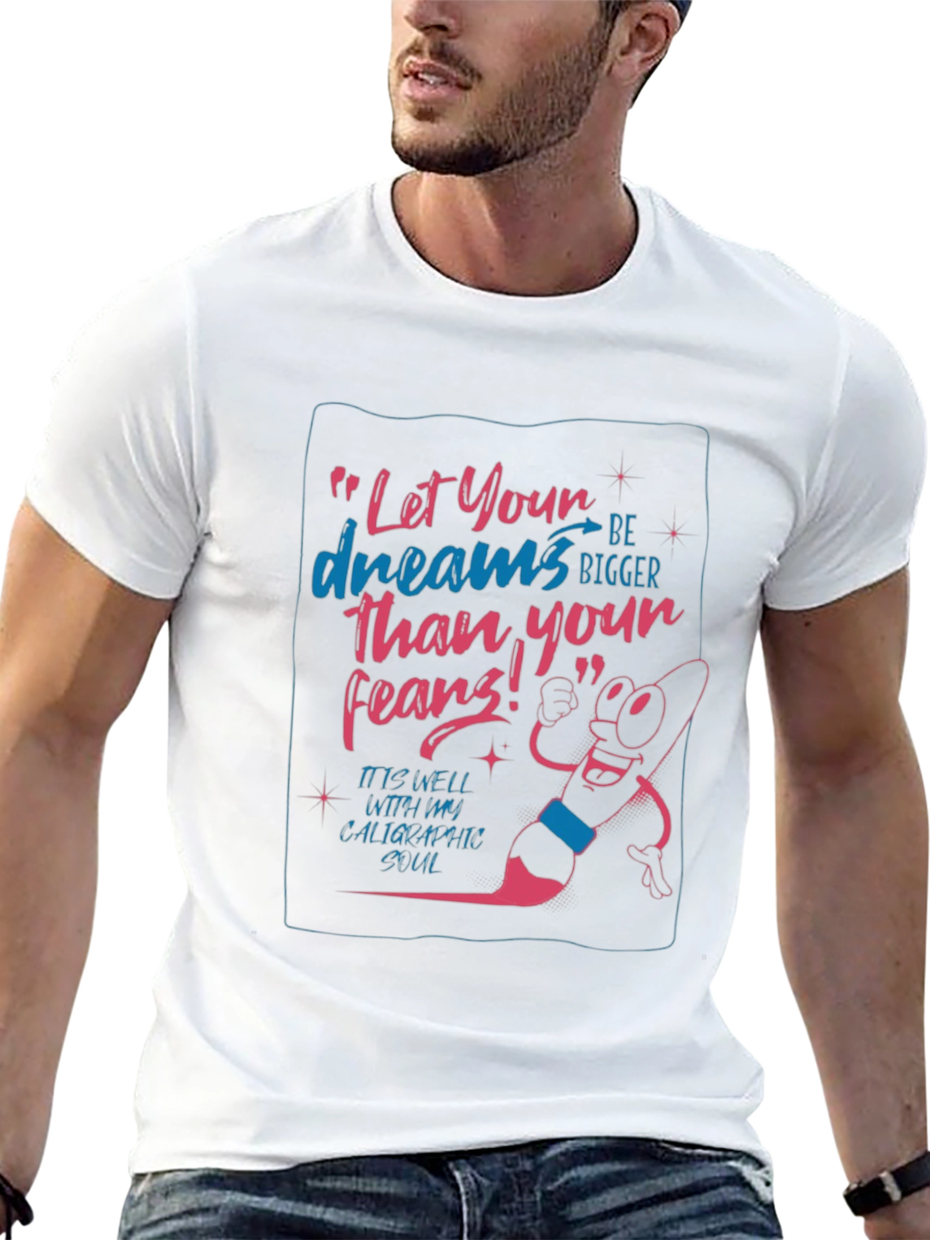 Inspirational Graphic Tee - Let Your Dreams Be Bigger!