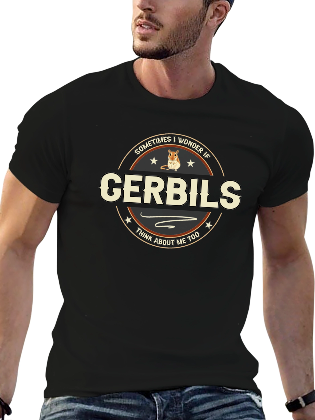 Funny Gerbil T-Shirt - Pet Owner Gift