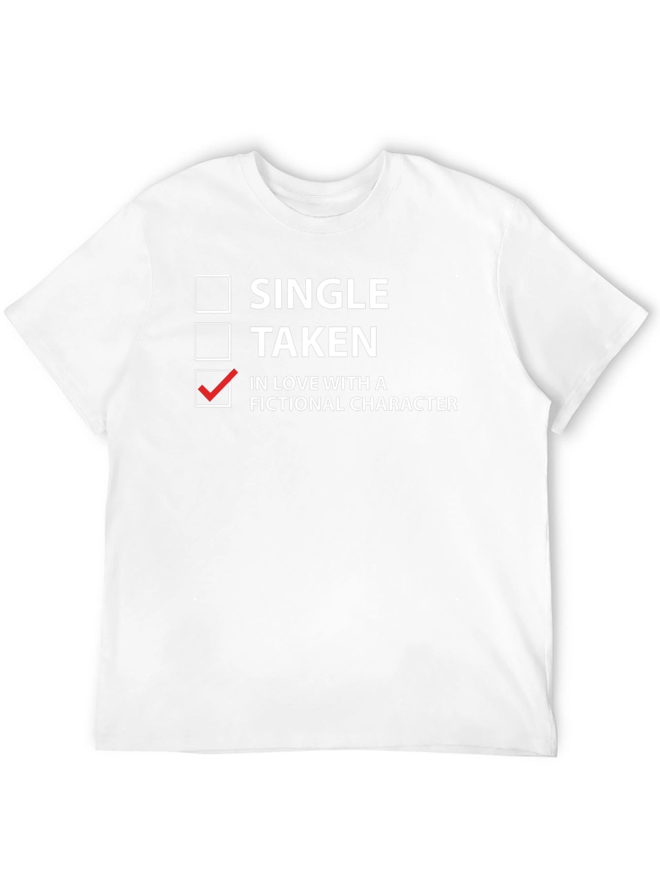 Fictional Character Lover T-Shirt - Novelty Apparel