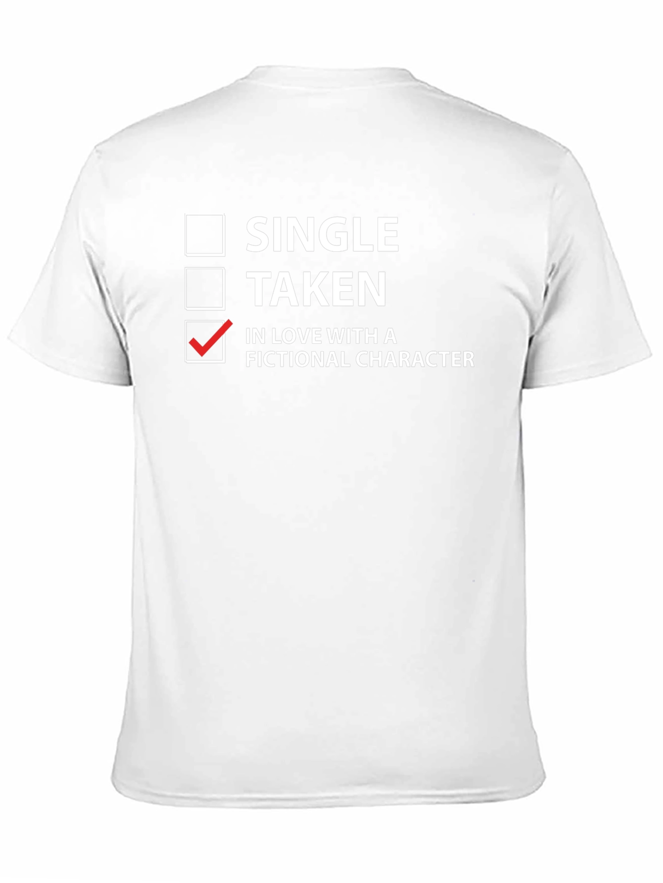 Fictional Character Lover T-Shirt - Novelty Apparel