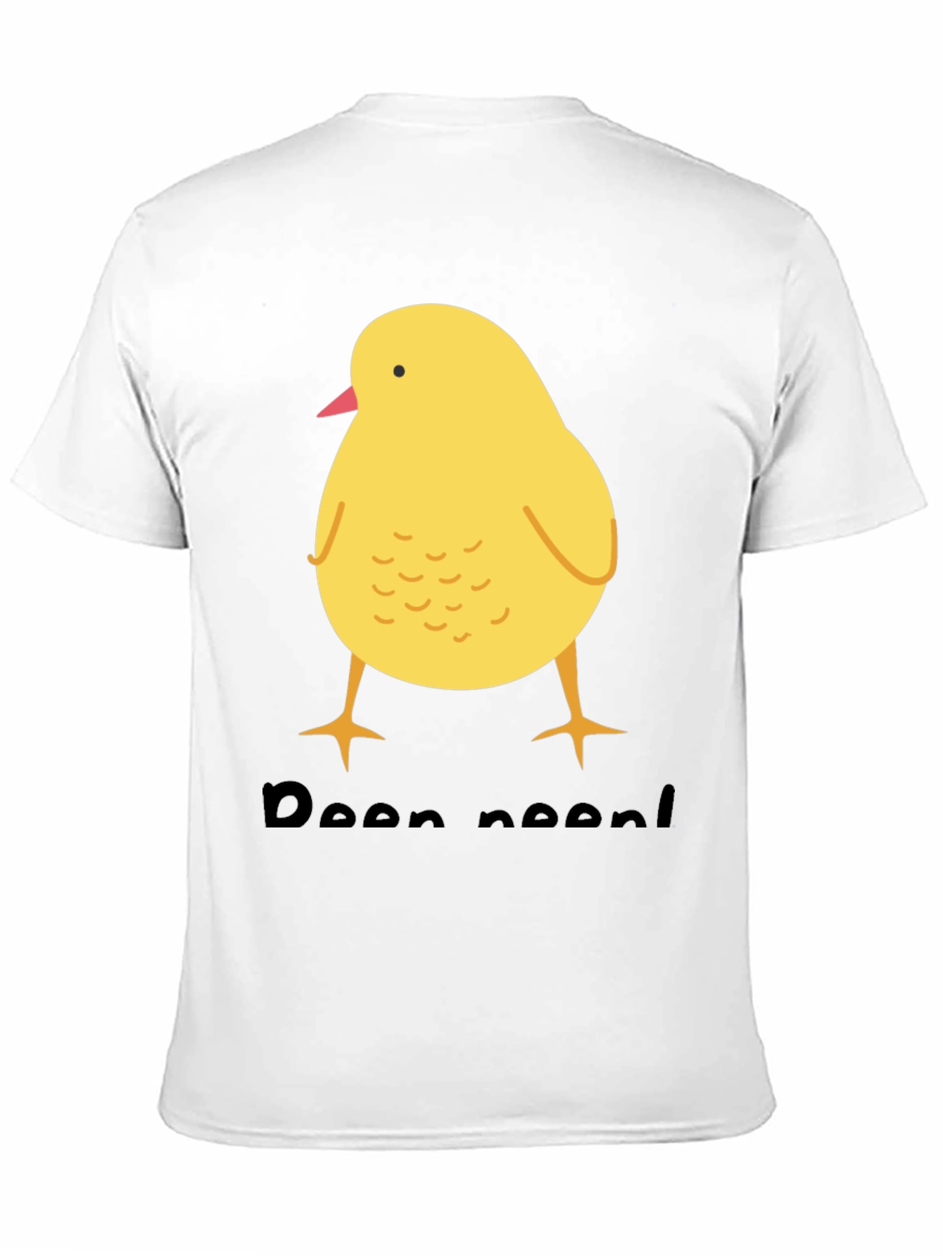 Cute Chick T-Shirt - Black Cotton Blend