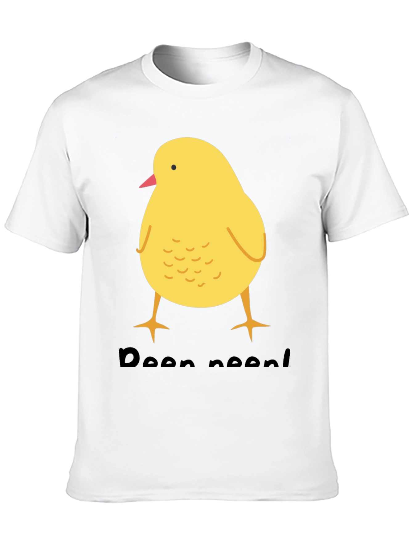 Cute Chick T-Shirt - Black Cotton Blend