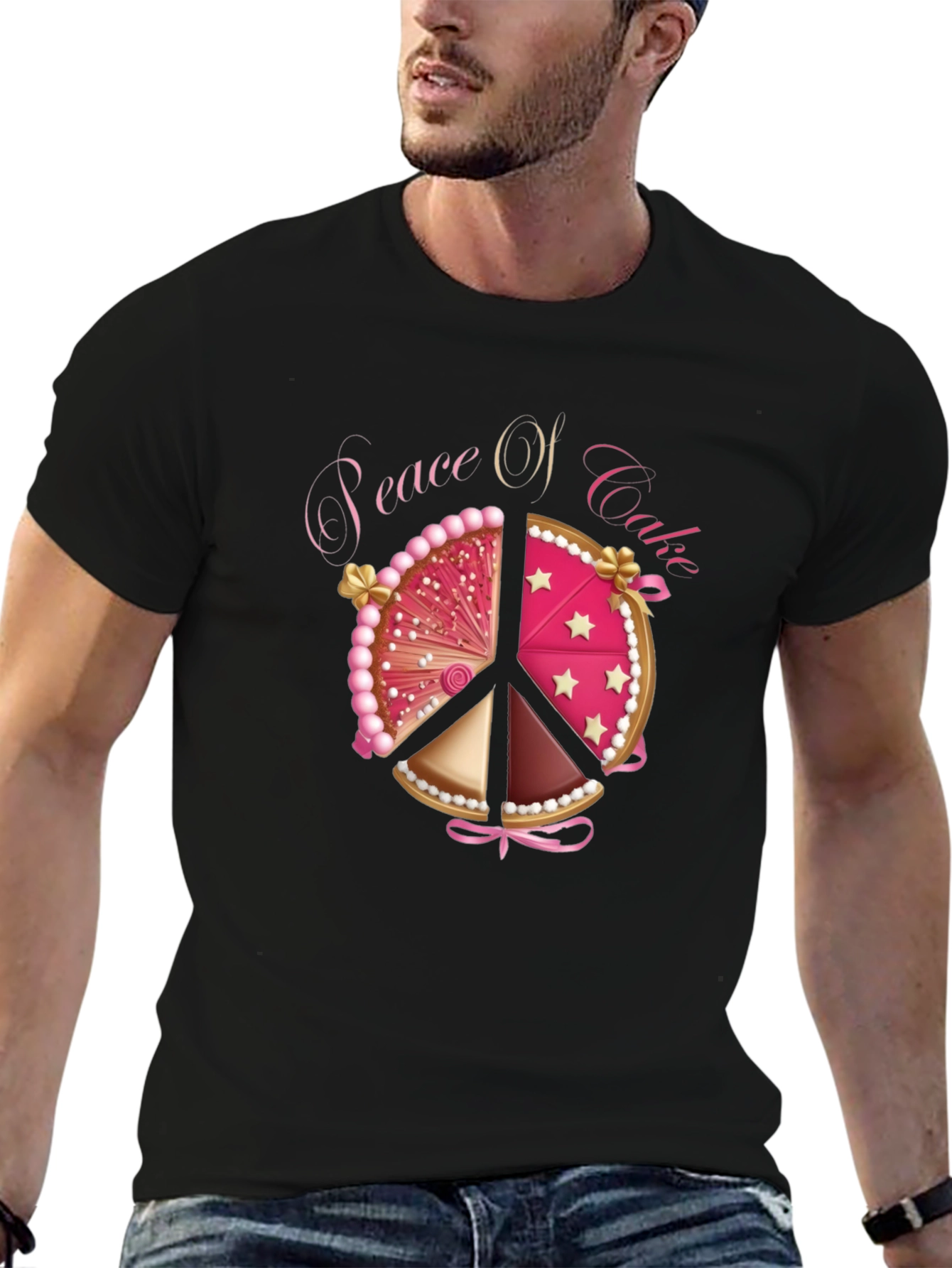 Peace of Cake Graphic T-Shirt