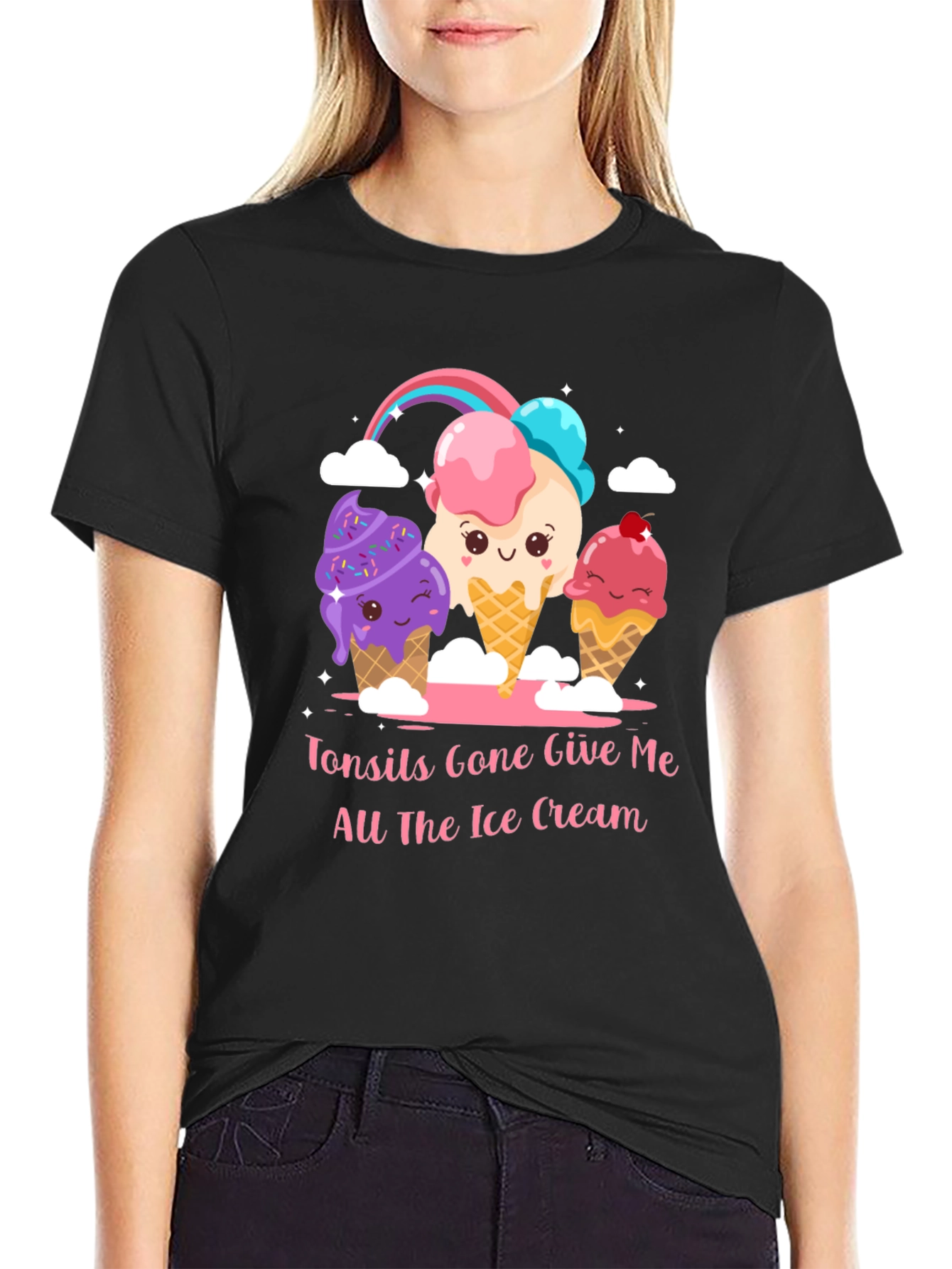 Tonsils Gone All The Ice Cream T-Shirt