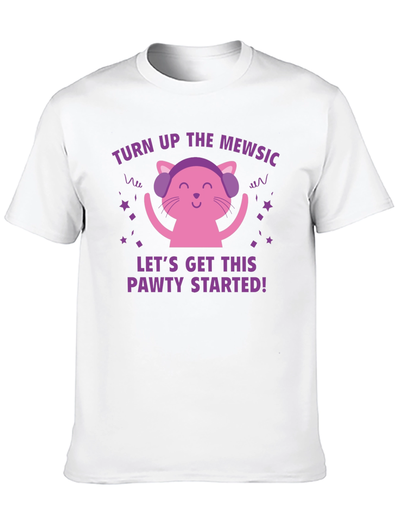 Turn Up the Mewsic T-Shirt