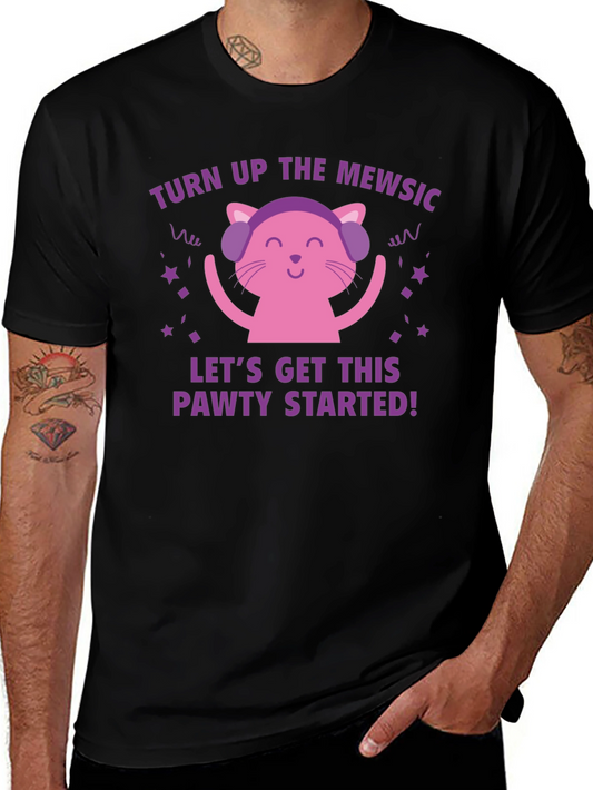 Turn Up the Mewsic T-Shirt