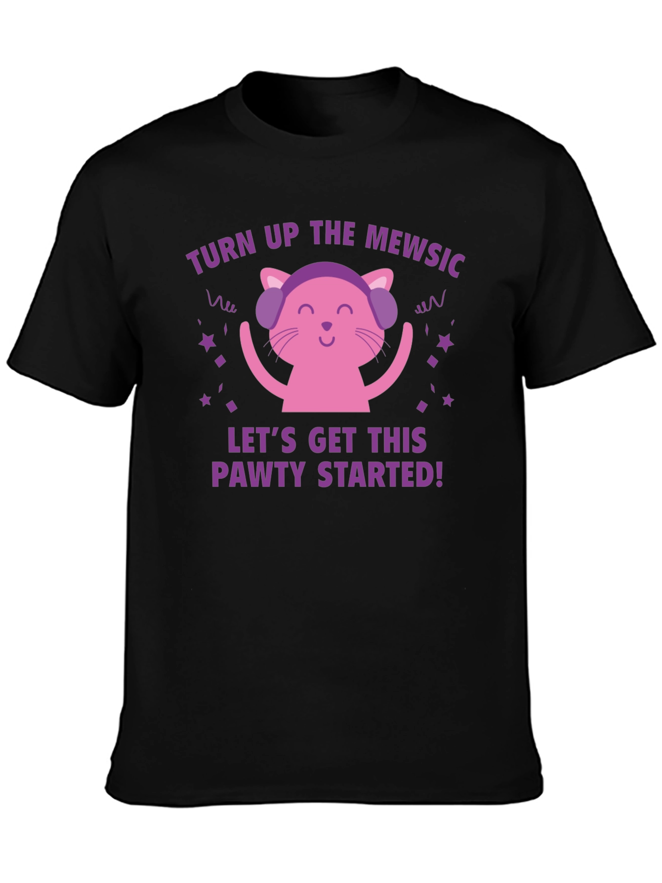 Turn Up the Mewsic T-Shirt