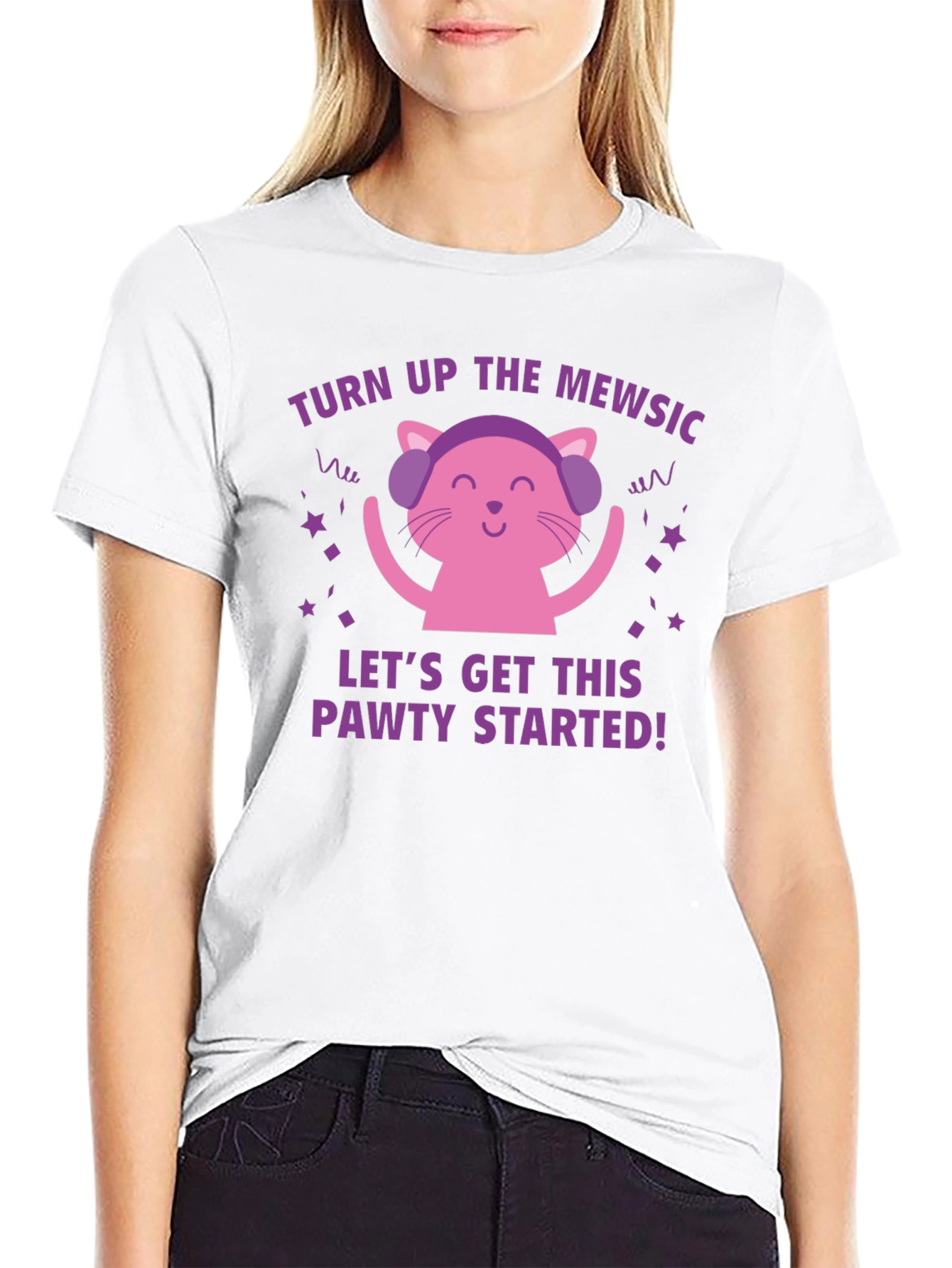 Turn Up the Mewsic T-Shirt