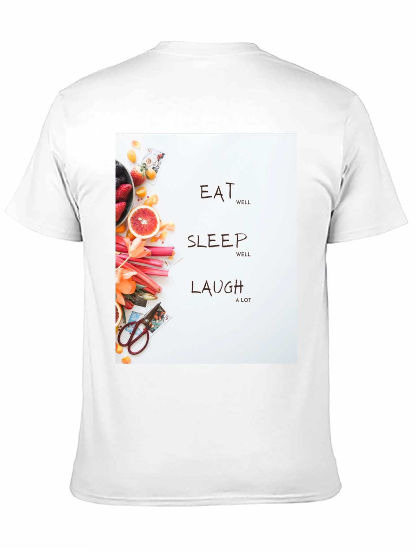 Eat Sleep Laugh Graphic Tee