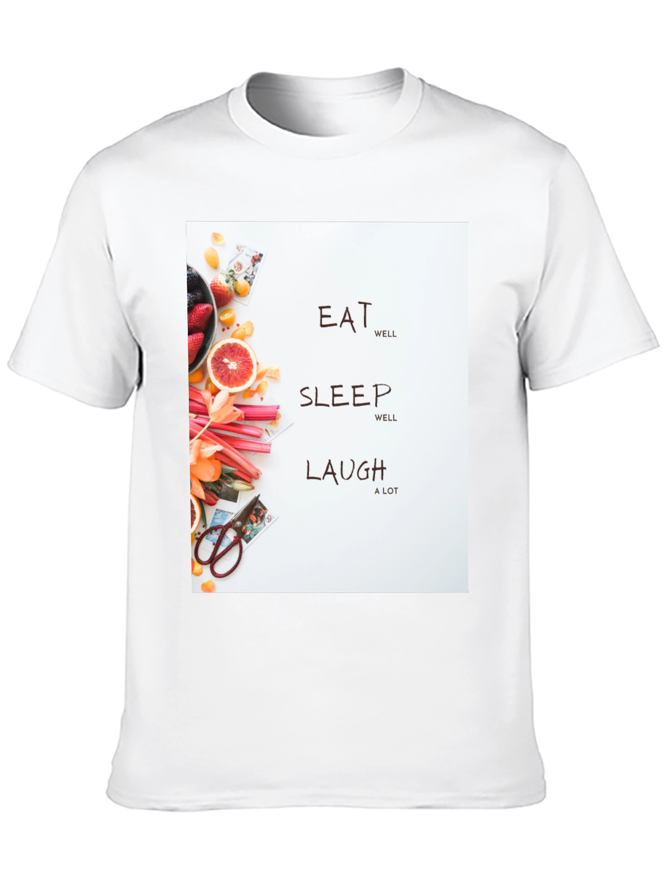 Eat Sleep Laugh Graphic Tee
