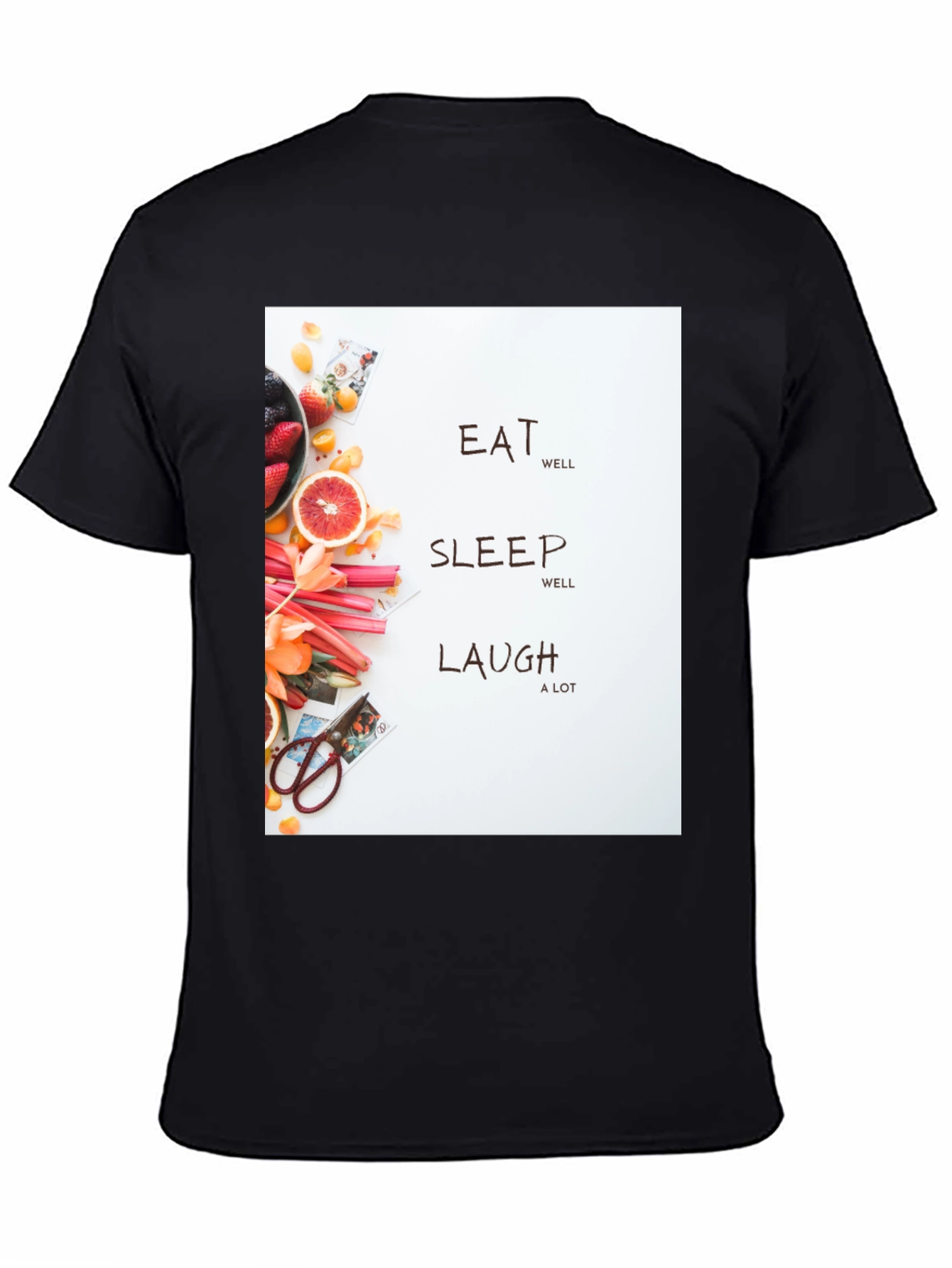 Eat Sleep Laugh Graphic Tee