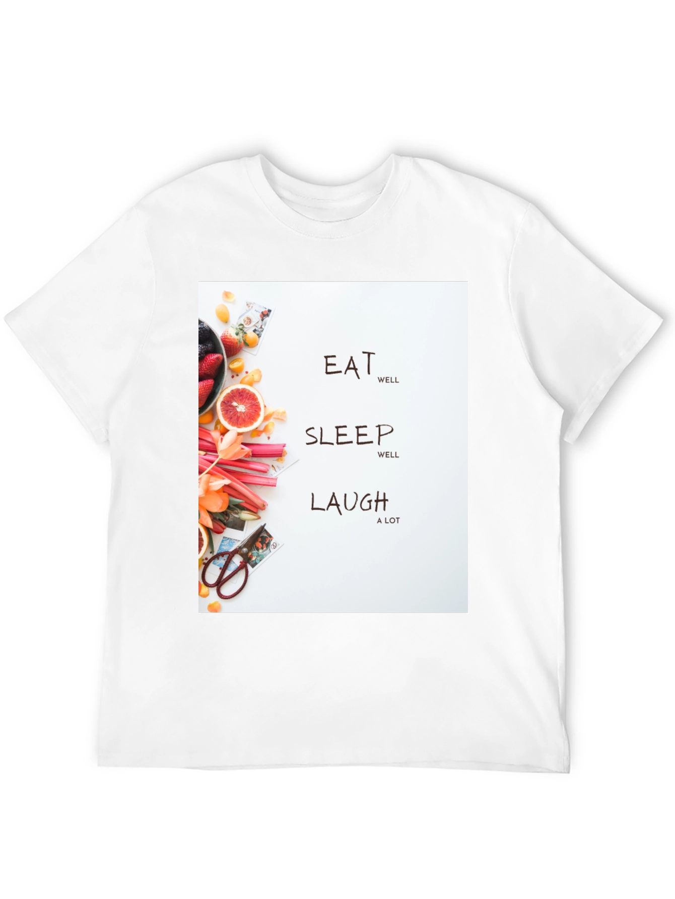 Eat Sleep Laugh Graphic Tee