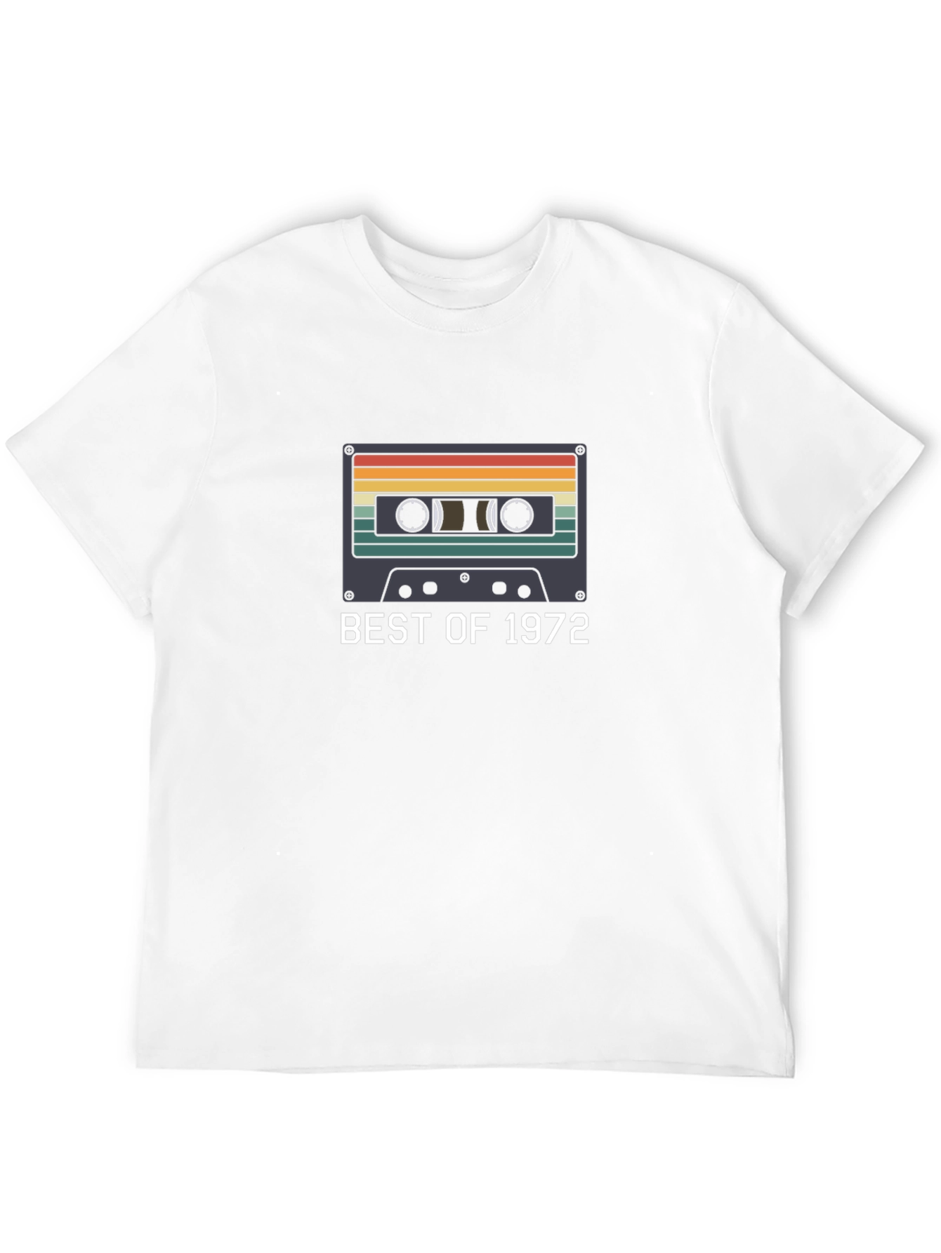 Best of 1972 Cassette Tape Graphic T-Shirt
