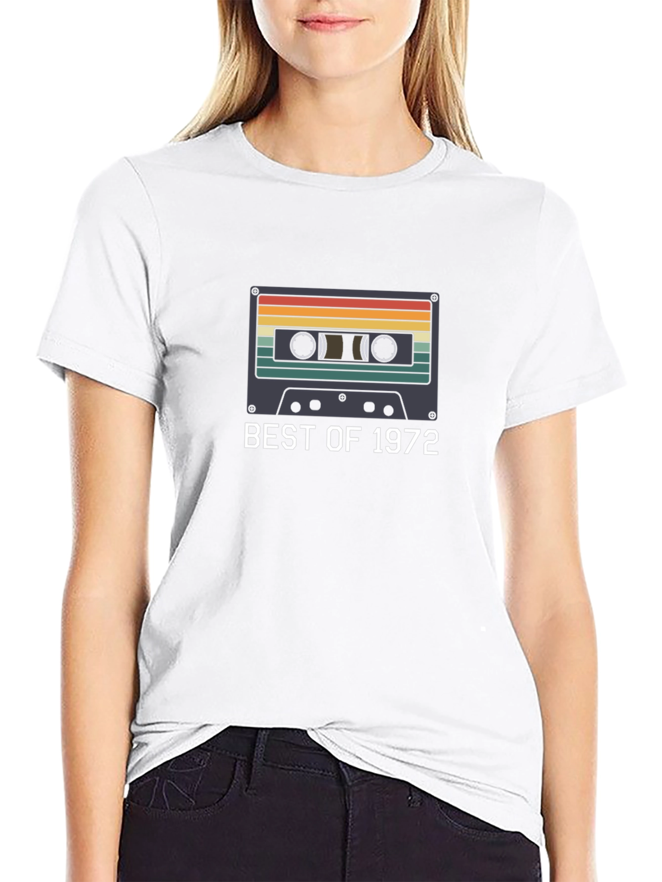 Best of 1972 Cassette Tape Graphic T-Shirt
