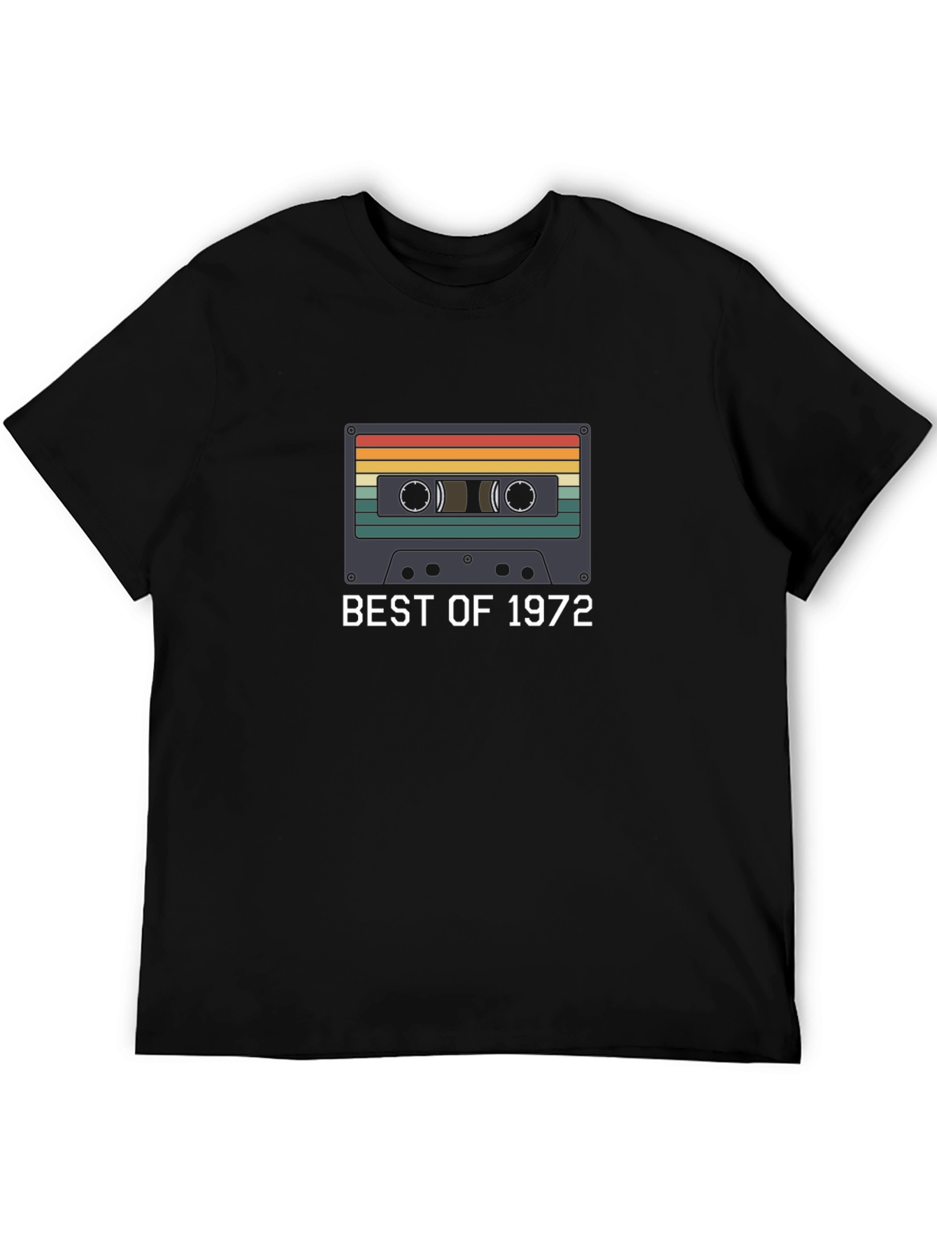 Best of 1972 Cassette Tape Graphic T-Shirt