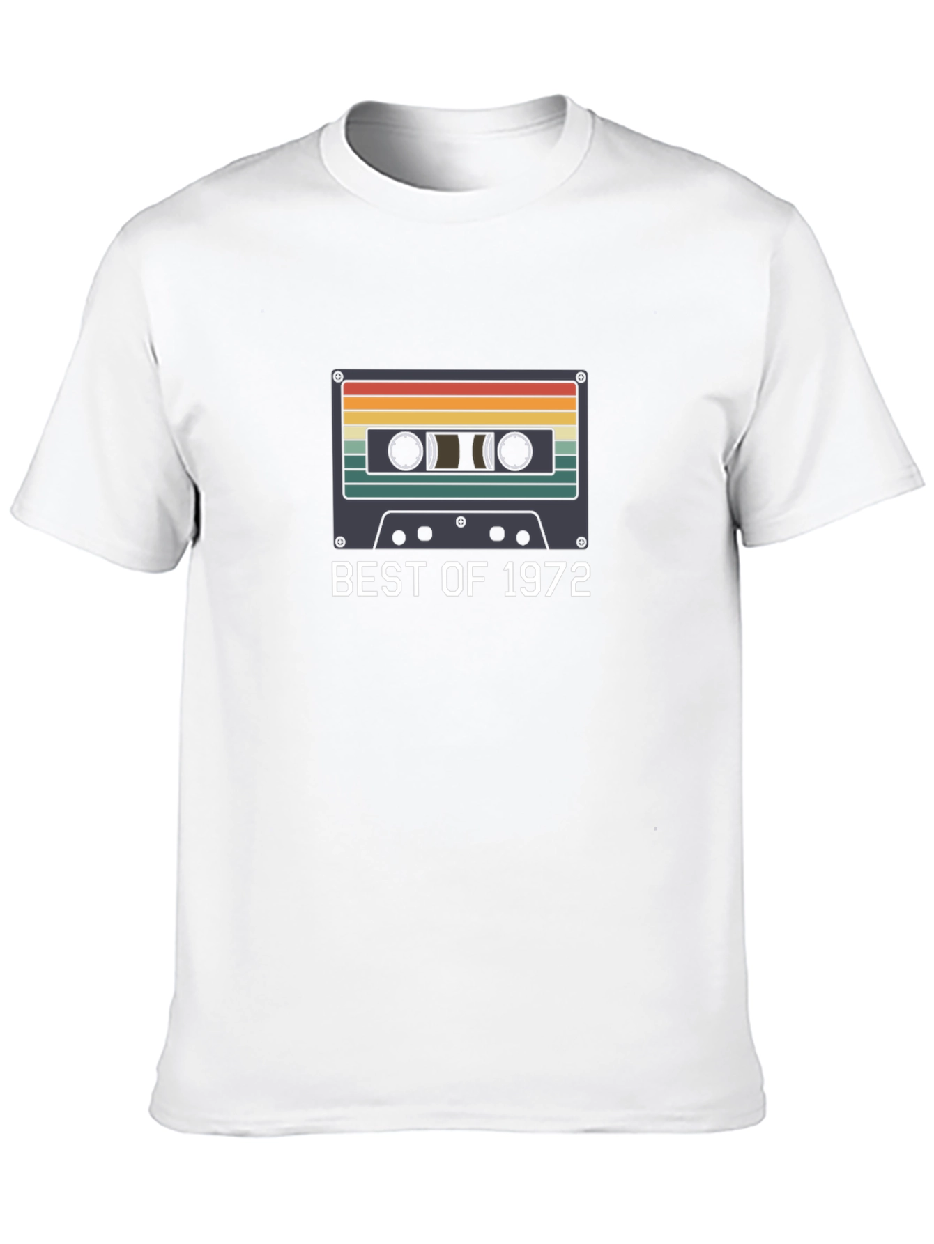Best of 1972 Cassette Tape Graphic T-Shirt