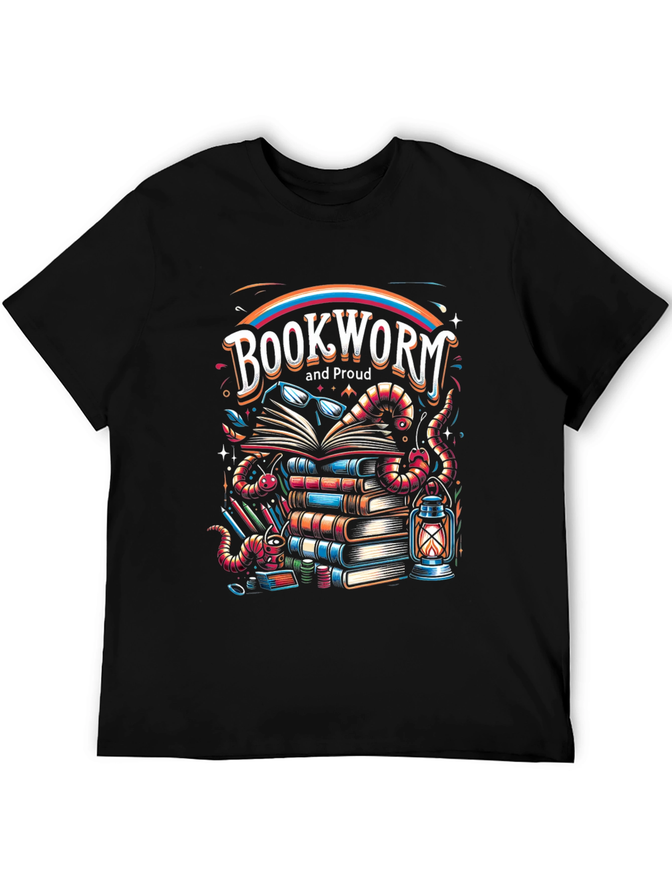 Bookworm and Proud Graphic Tee