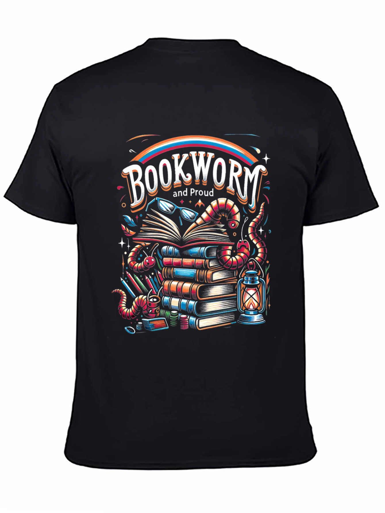 Bookworm and Proud Graphic Tee