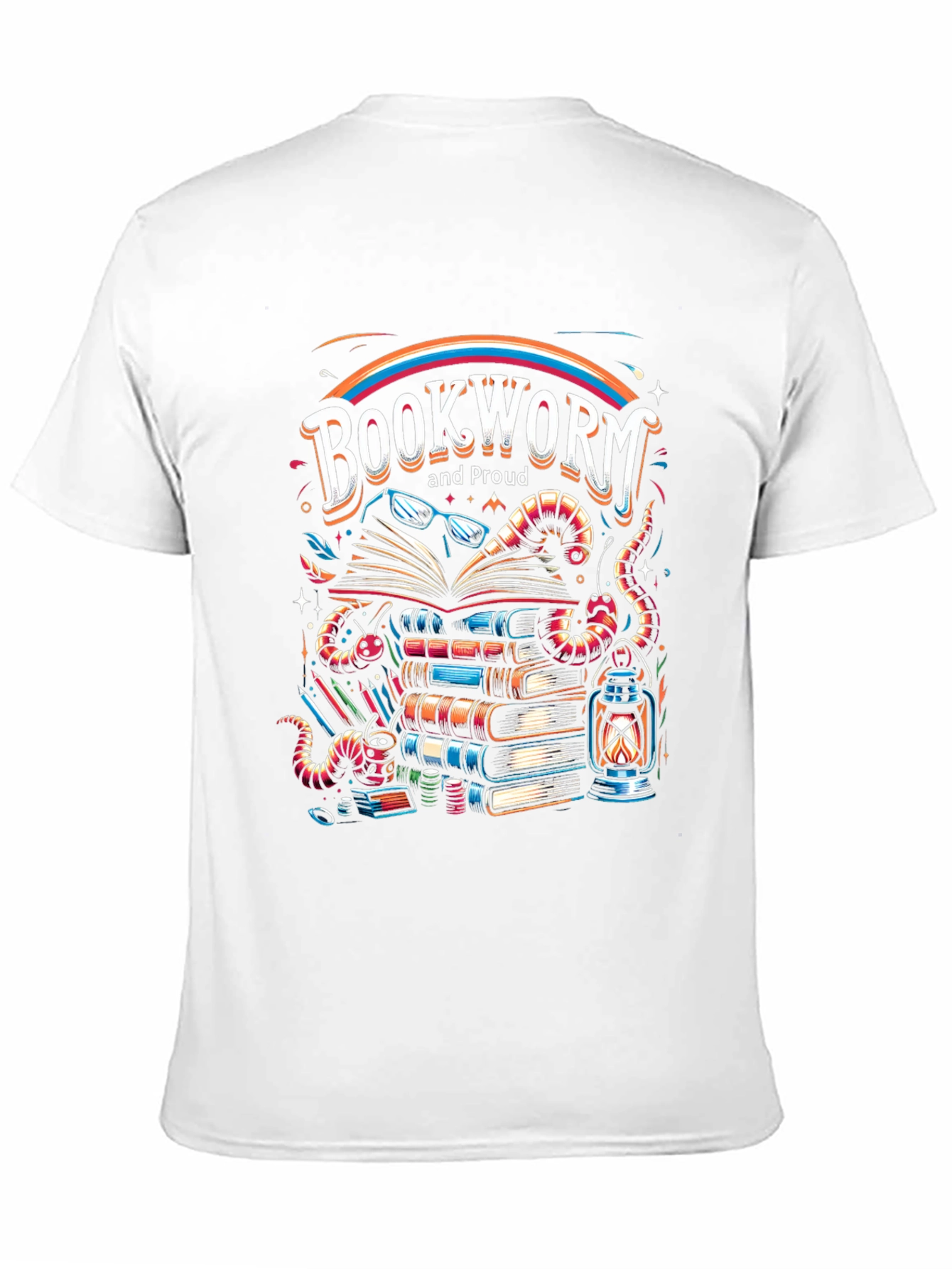 Bookworm and Proud Graphic Tee