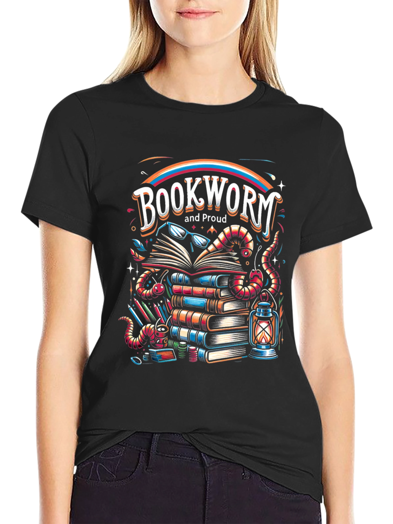 Bookworm and Proud Graphic Tee