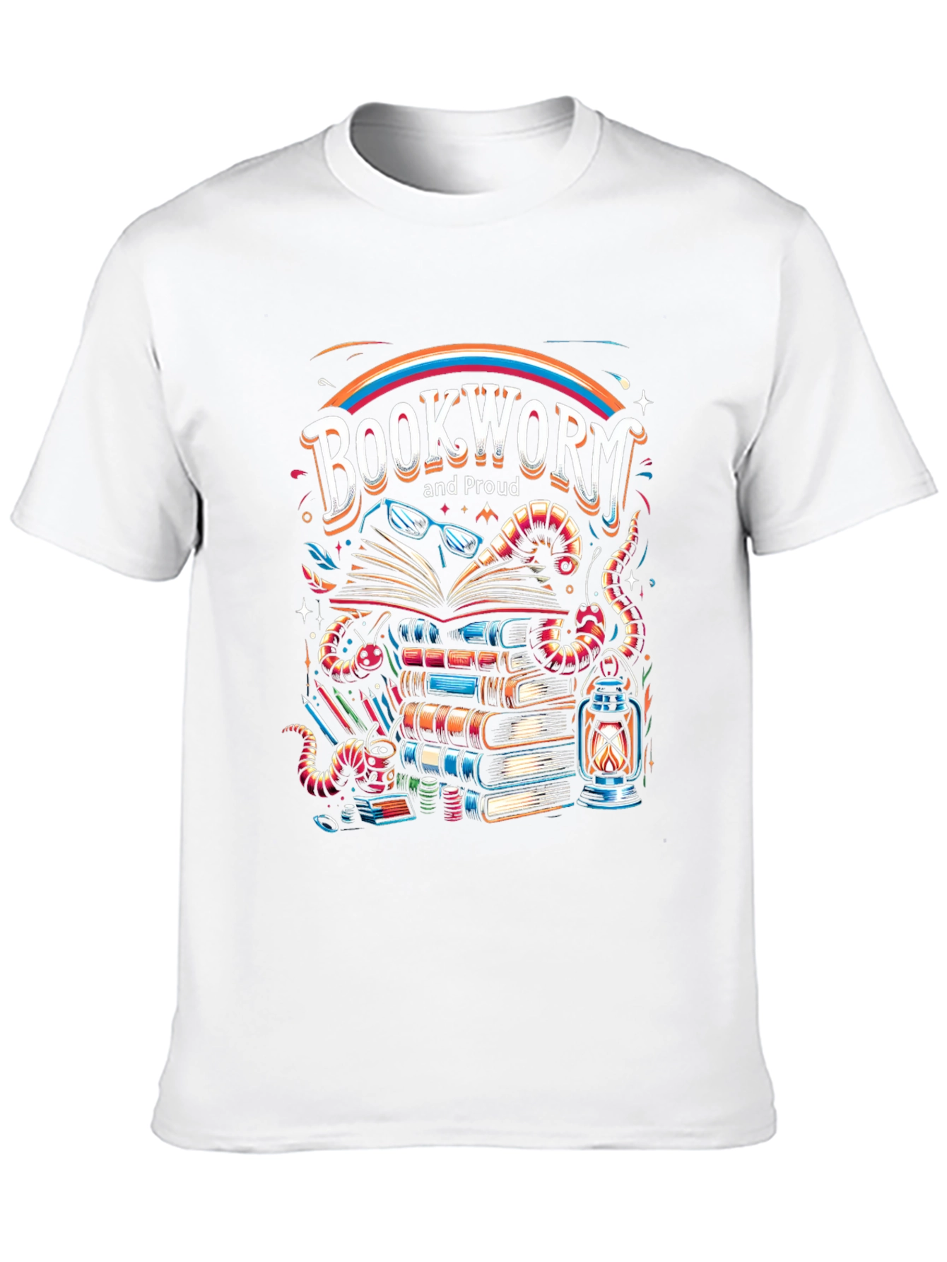 Bookworm and Proud Graphic Tee