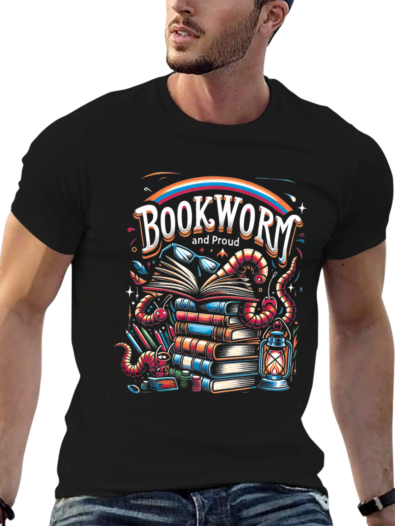 Bookworm and Proud Graphic Tee